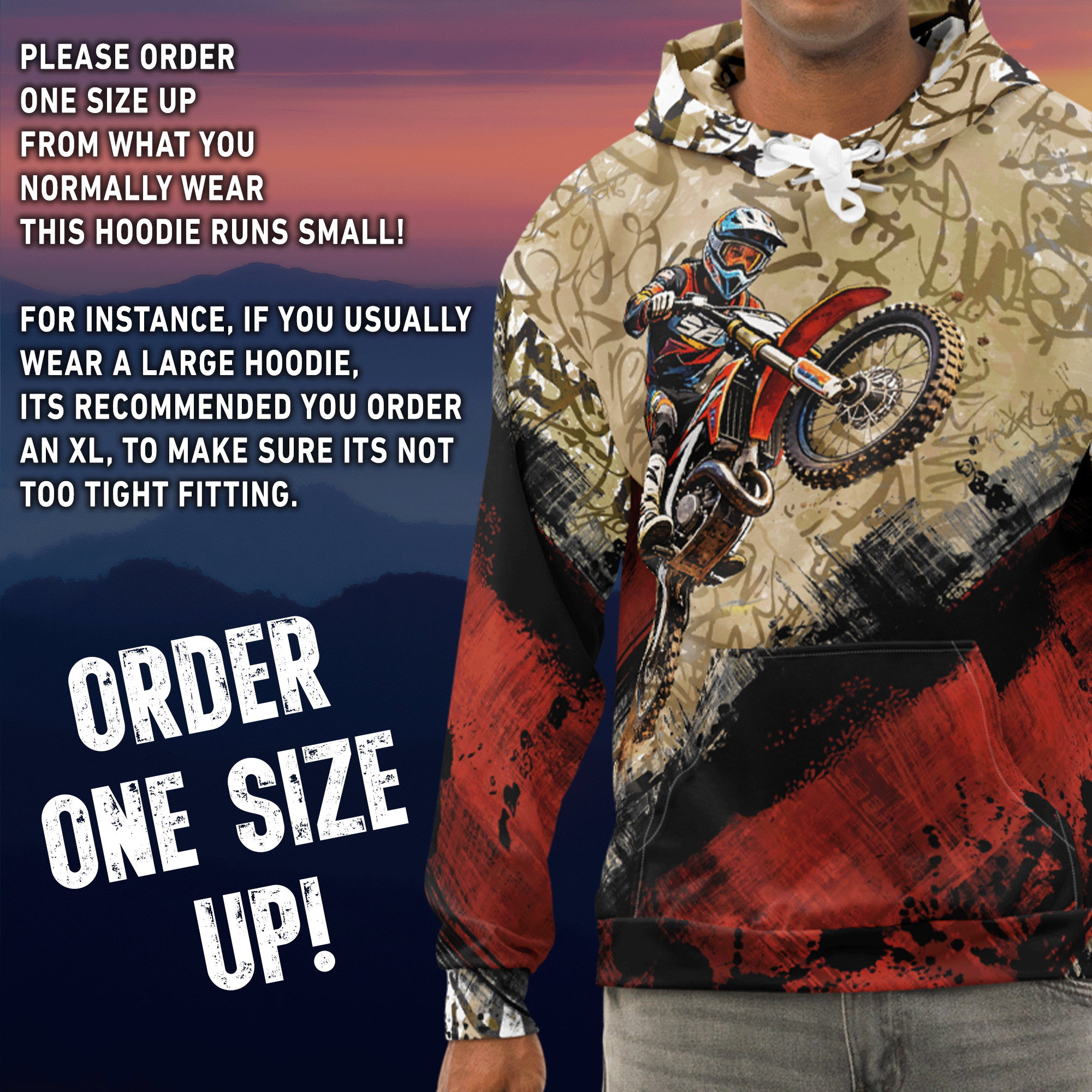 Motocross Graffiti Grunge Hoodie 4.png