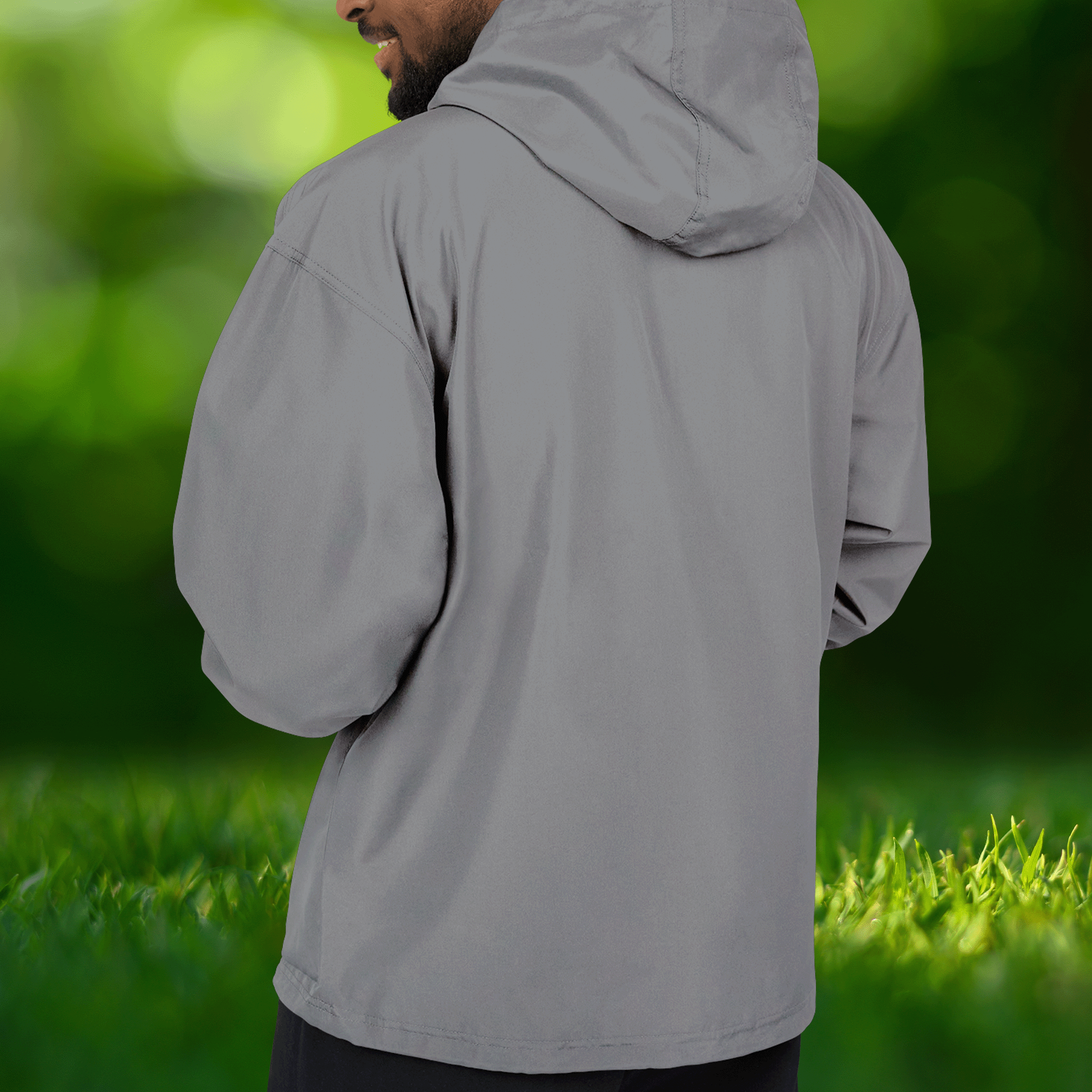 Embroidered Golfer Packable Champion Anorak Jacket