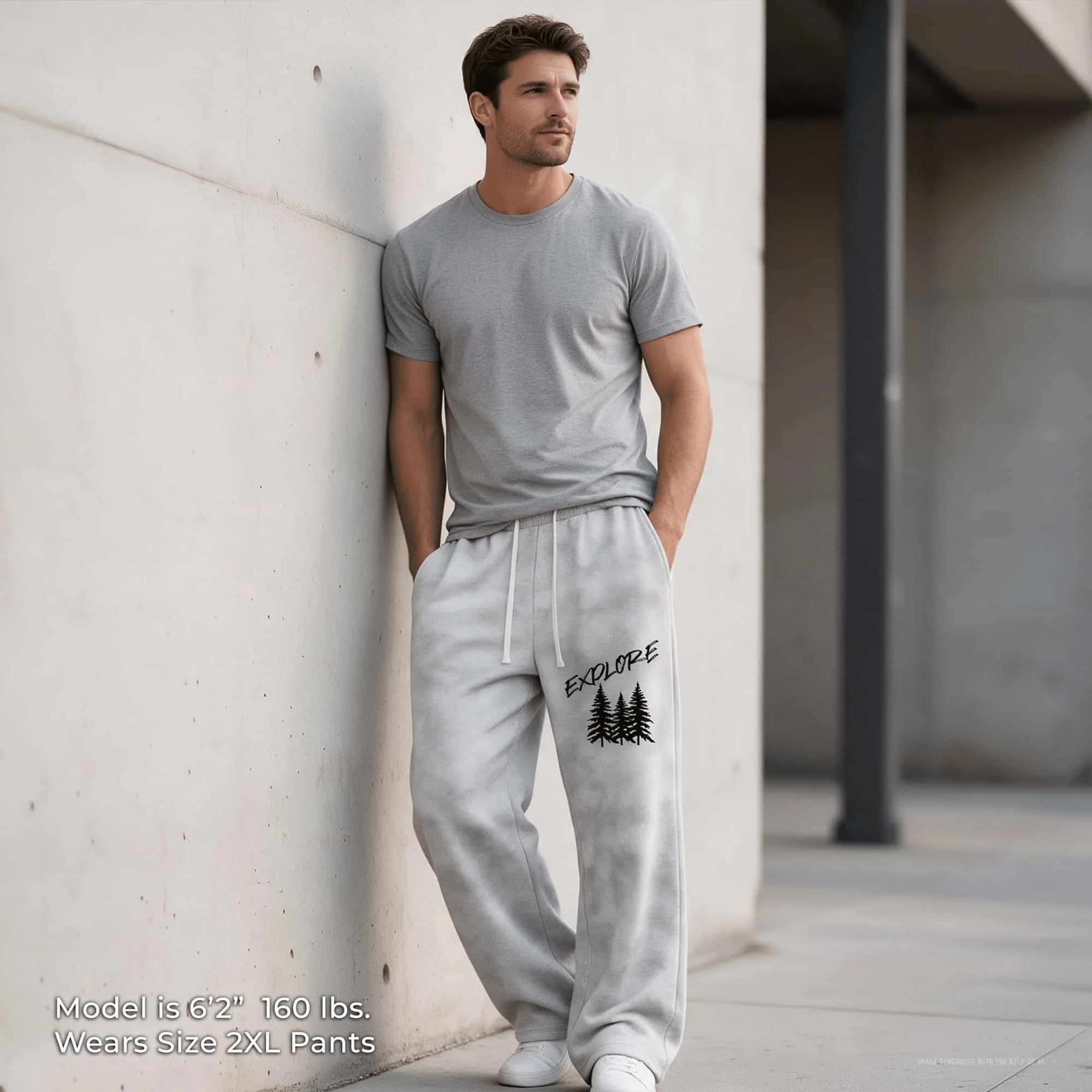 Explore Pine Tree Fleece Hoodie & Sweatpants