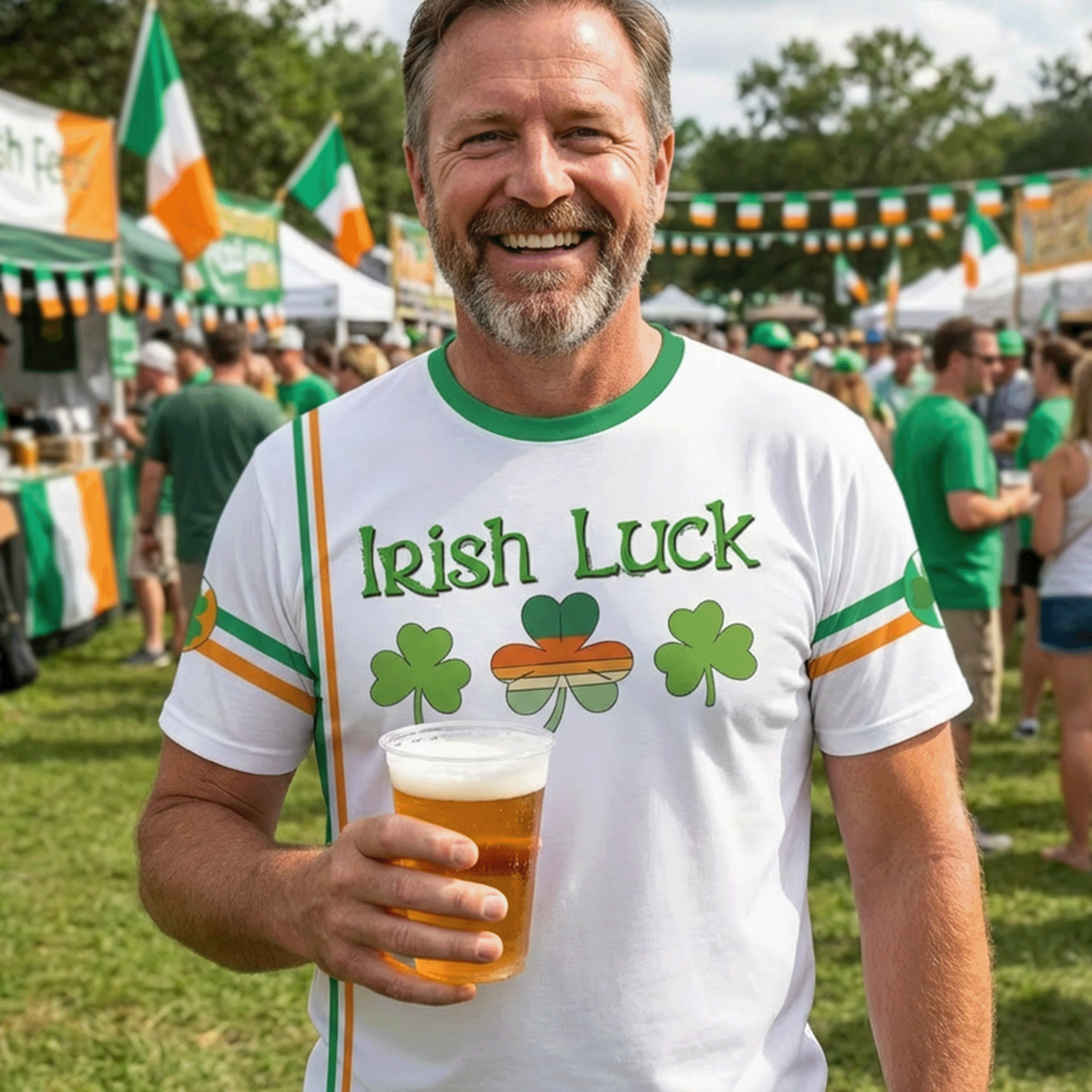 Irish Luck Men's T-shirt