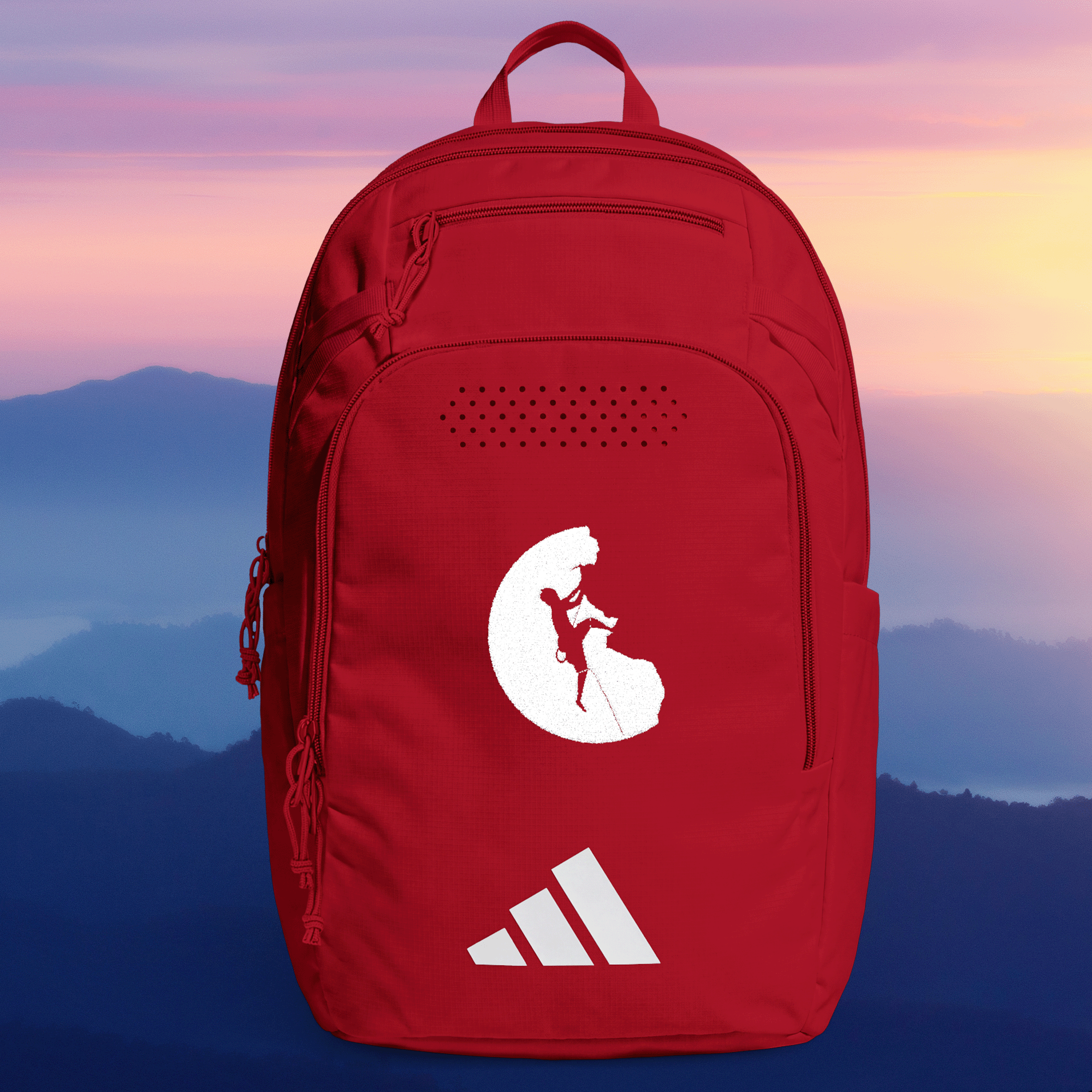 Embroidered Rock Climber Adidas Defender 5 Backpack