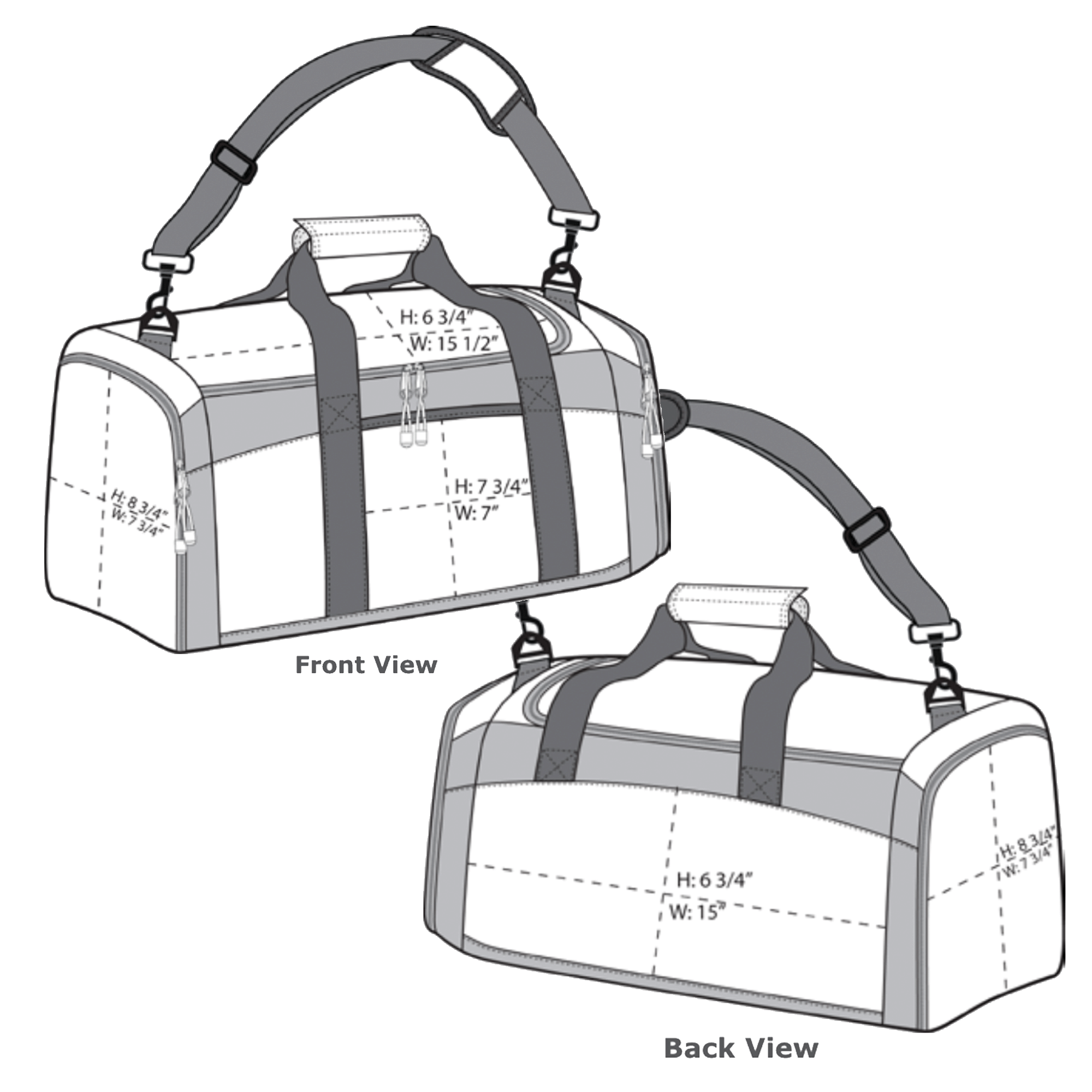 Personalized Name Gym Bag