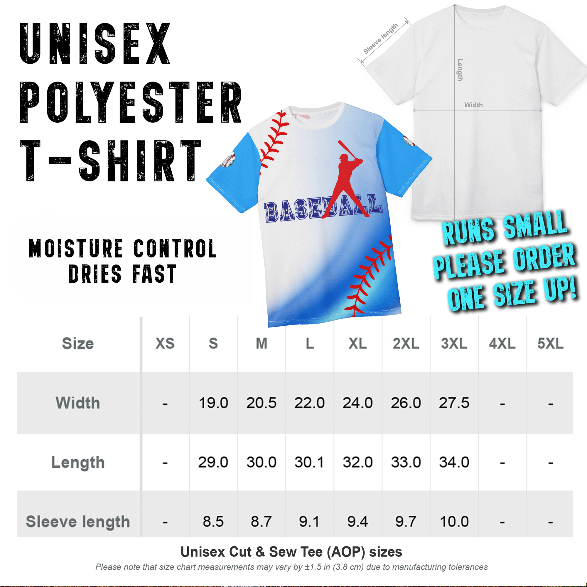 Baseball Fade Swoosh Unisex Graphic Tee