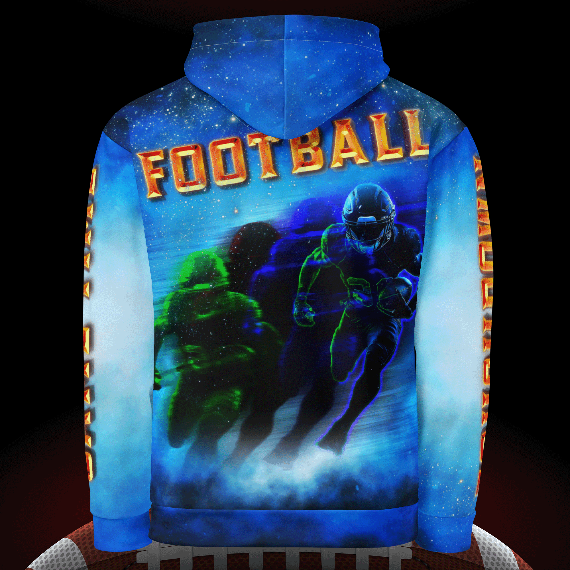 Football Season Cotton Hoodie