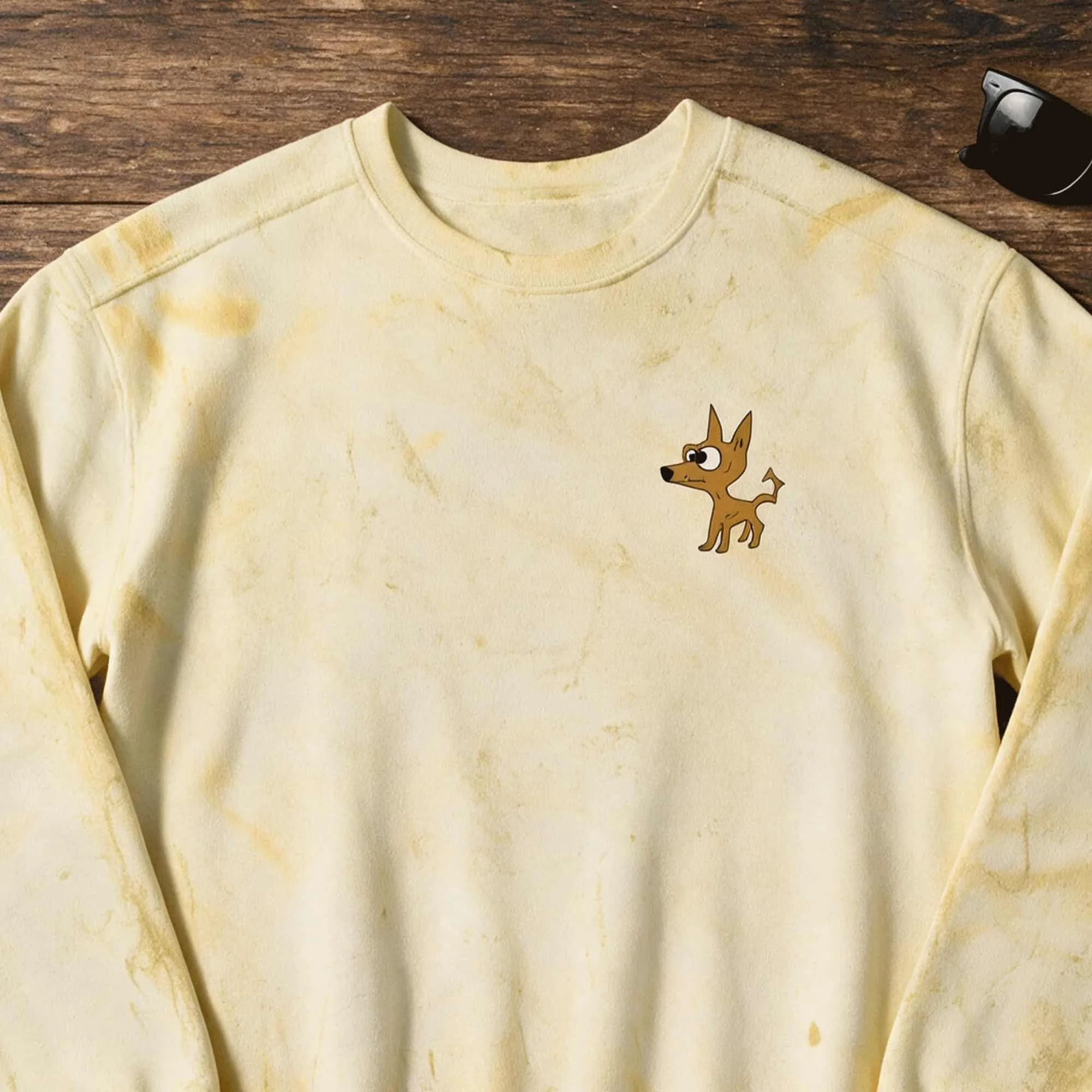 Arlo the Dog Unisex Color Blast Crewneck Sweatshirt