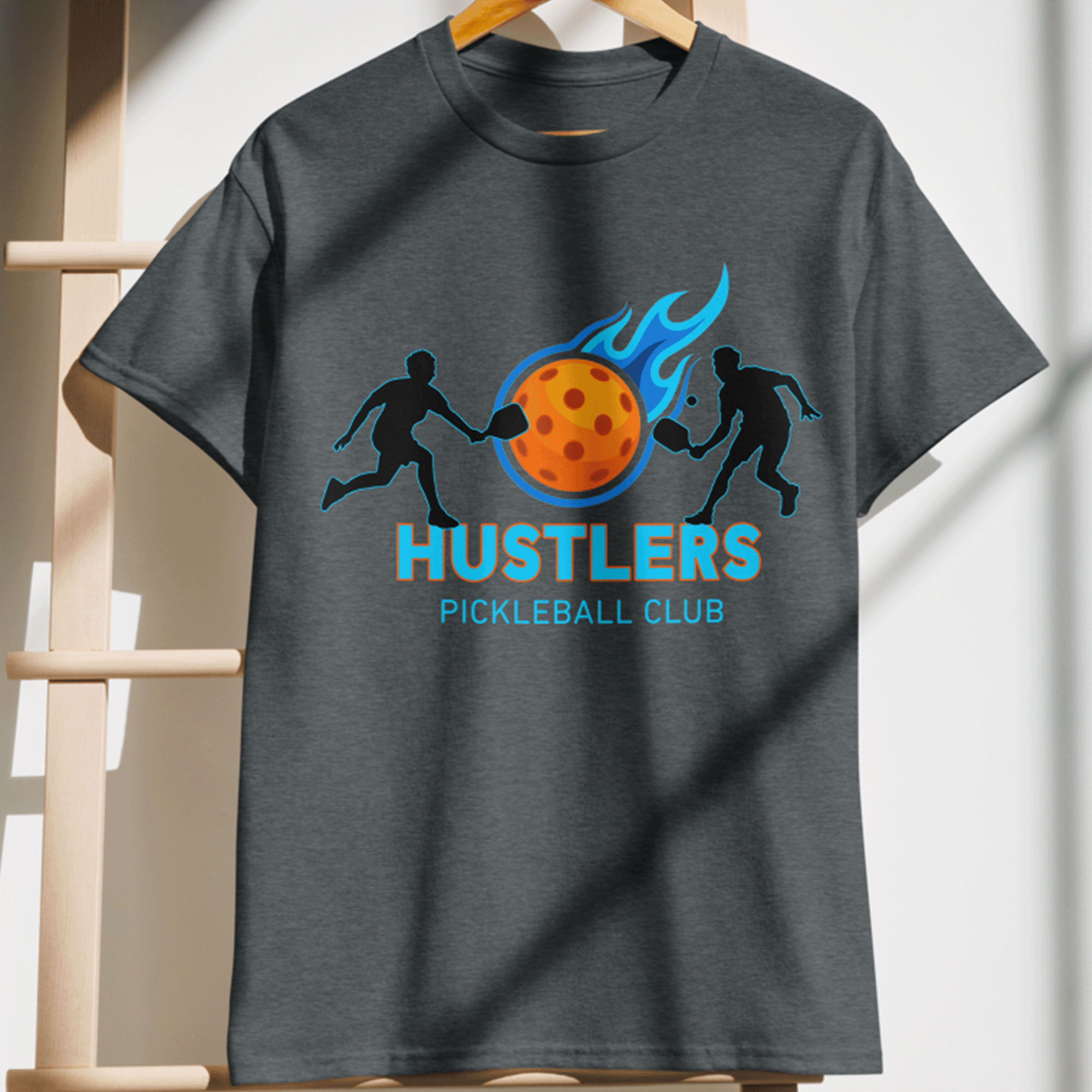 HUSTLERS Pickleball Club Moisture-Wicking DryBlend® T-Shirt
