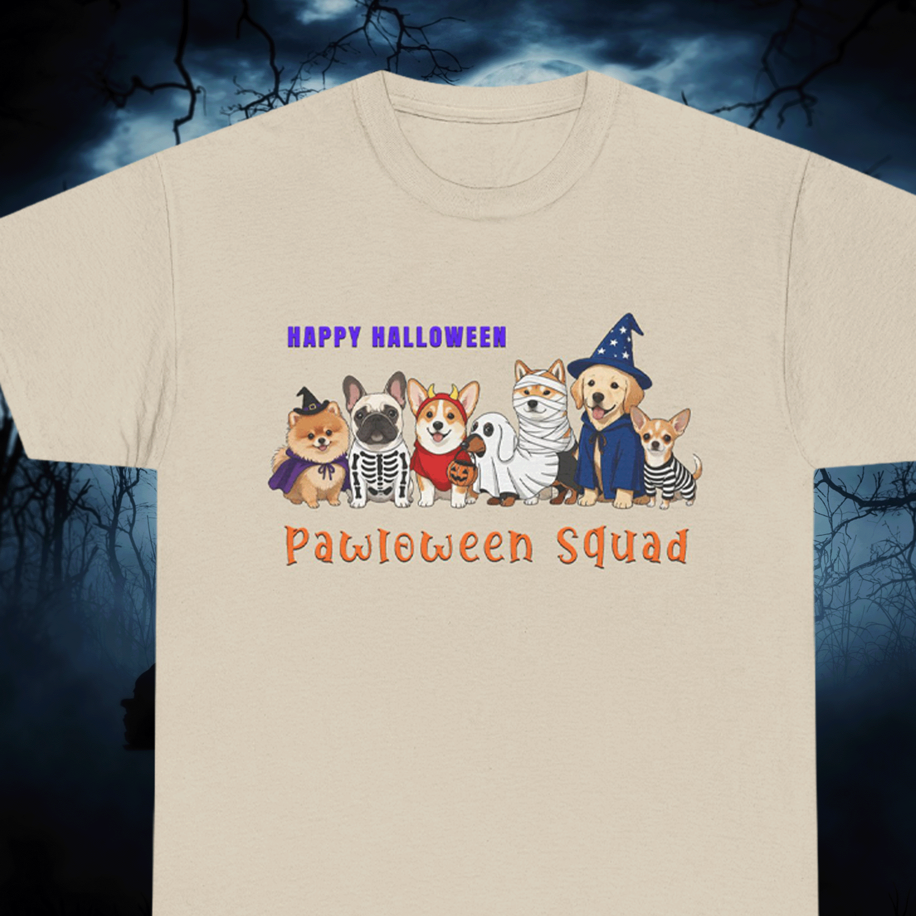 Halloween Dogs in Costume T-Shirt