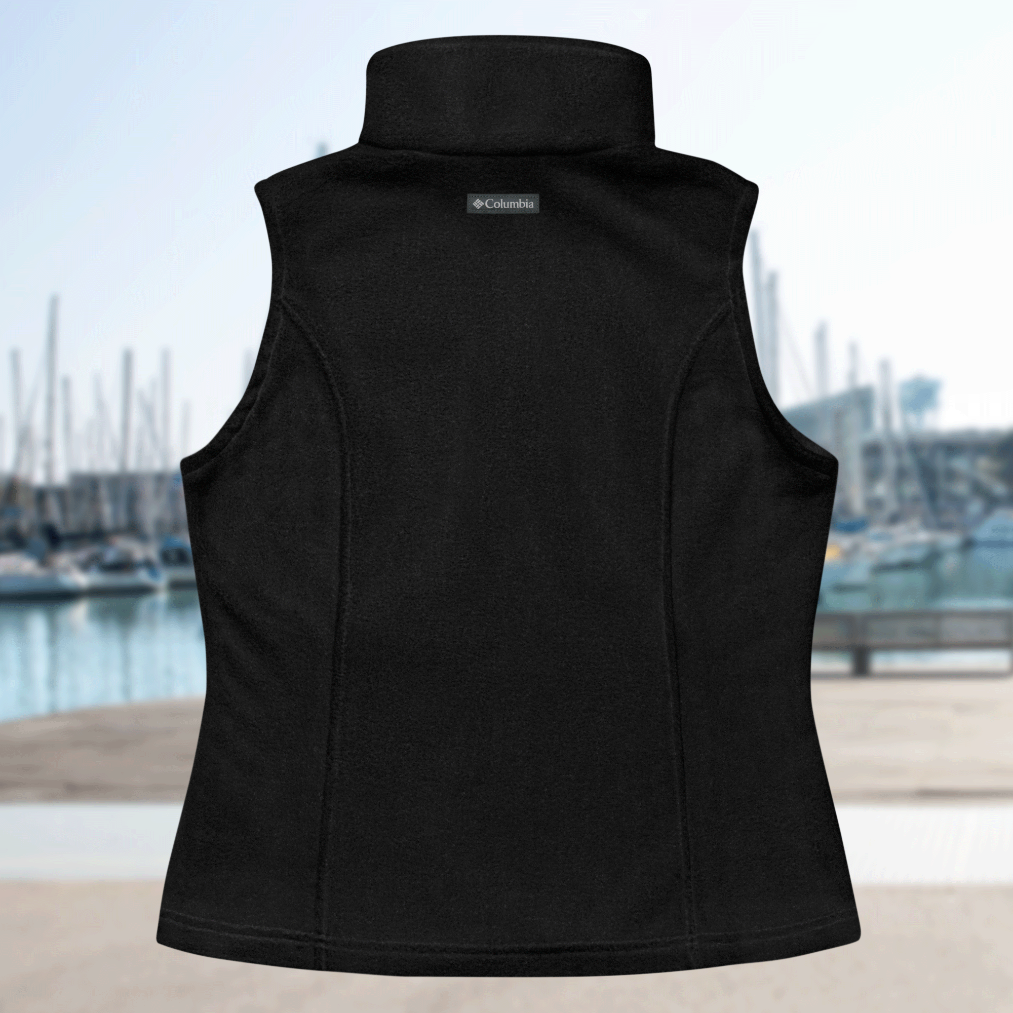 Embroidered Sailboat Women’s Columbia Fleece Vest
