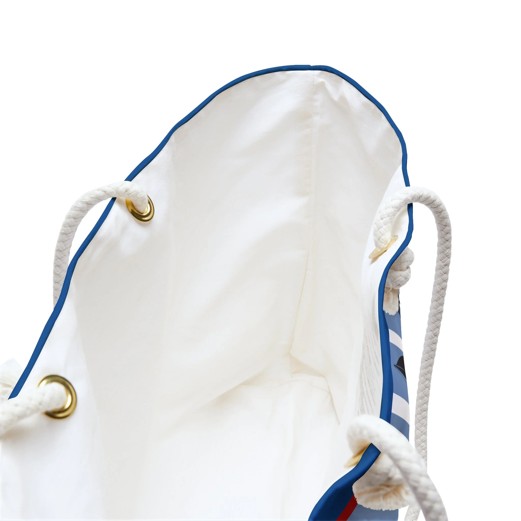 Personalized Name Sailboat Pattern Weekender Bag