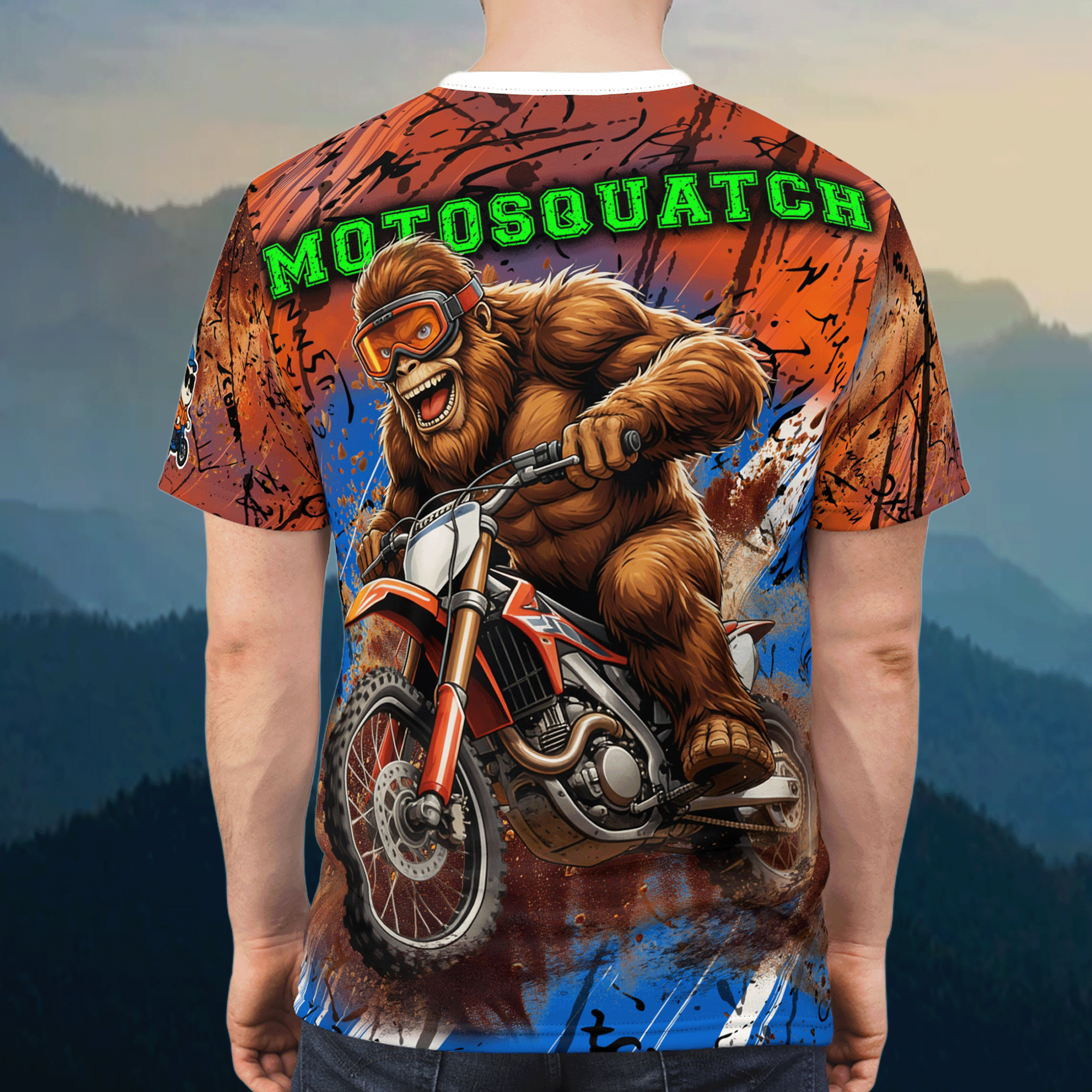 Motocross Sasquatch Tee