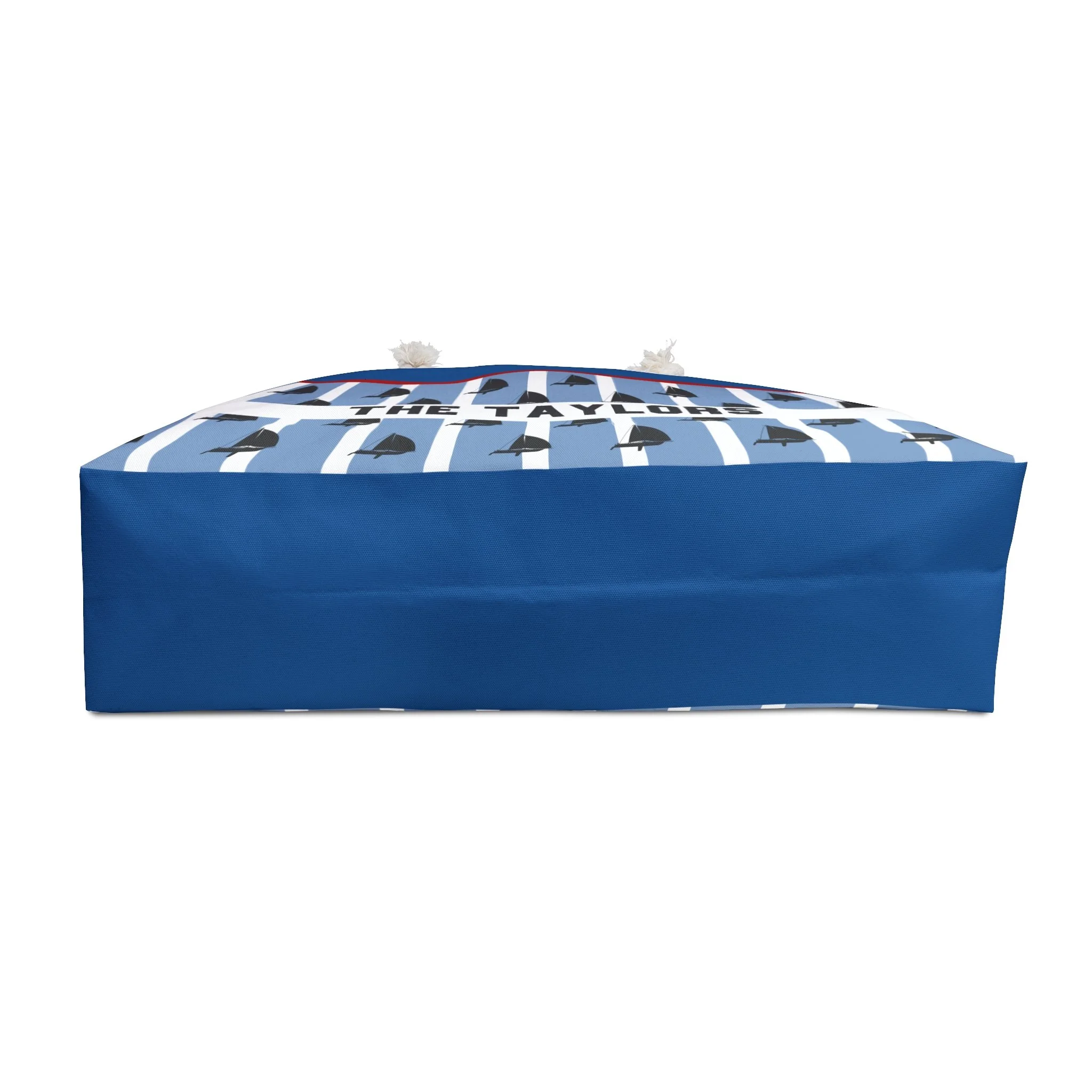Personalized Name Sailboat Pattern Weekender Bag