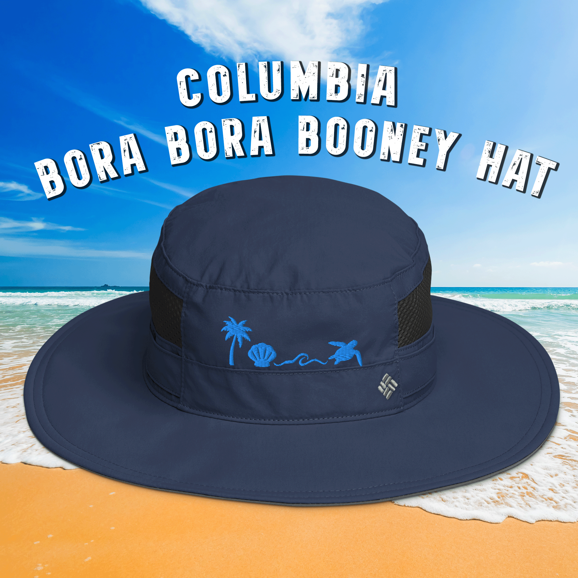 Beach Vibes Columbia Bora Bora Hat