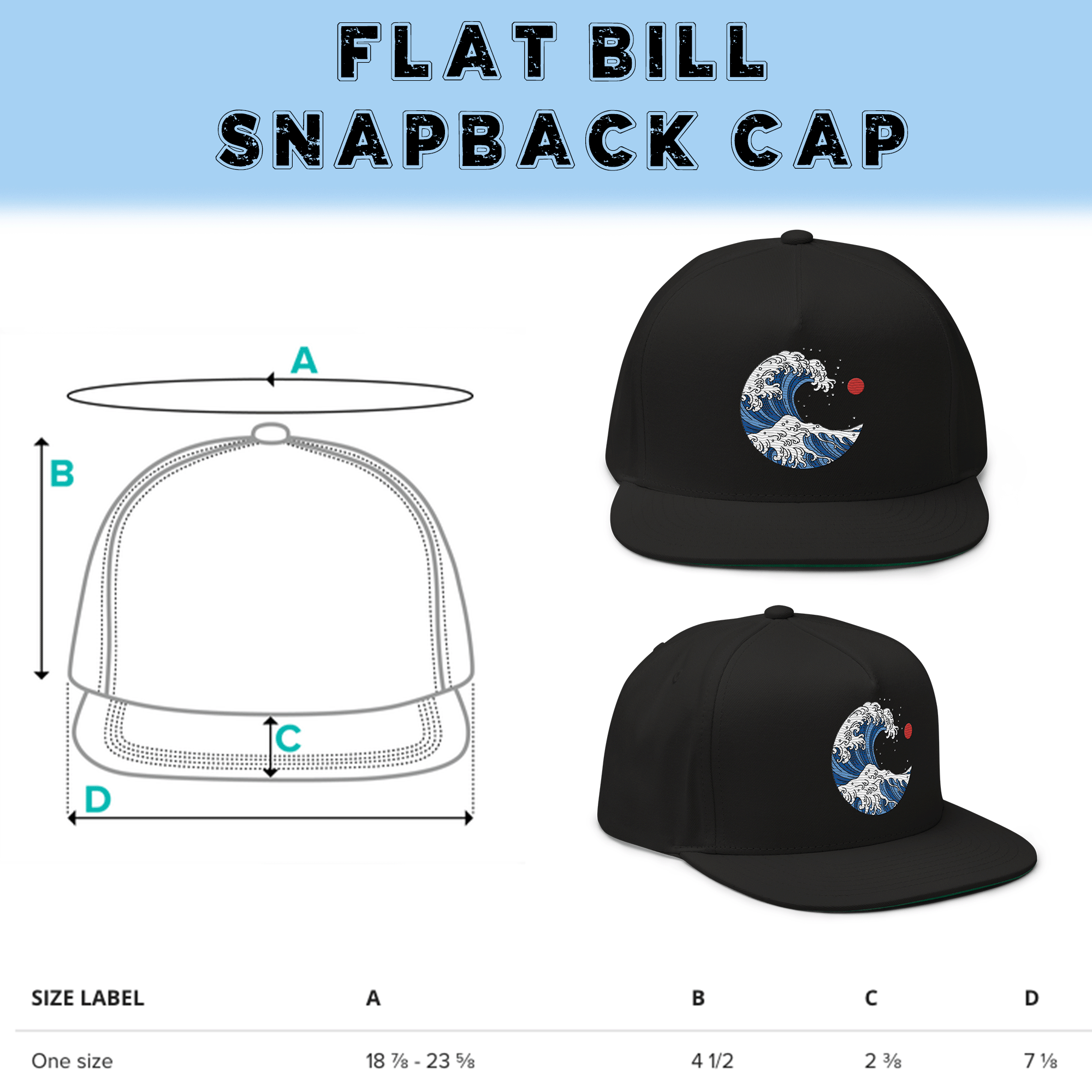 Ocean wave flatbill cap 1.png