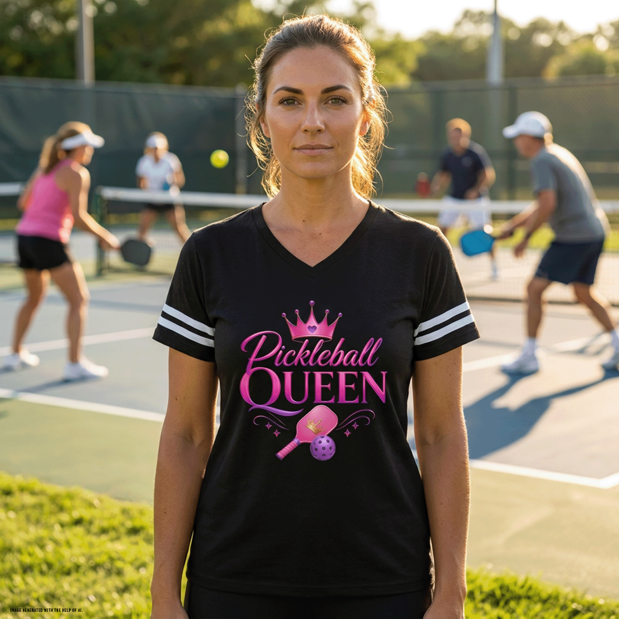 Pickleball Queen Women’s Sport T-Shirt