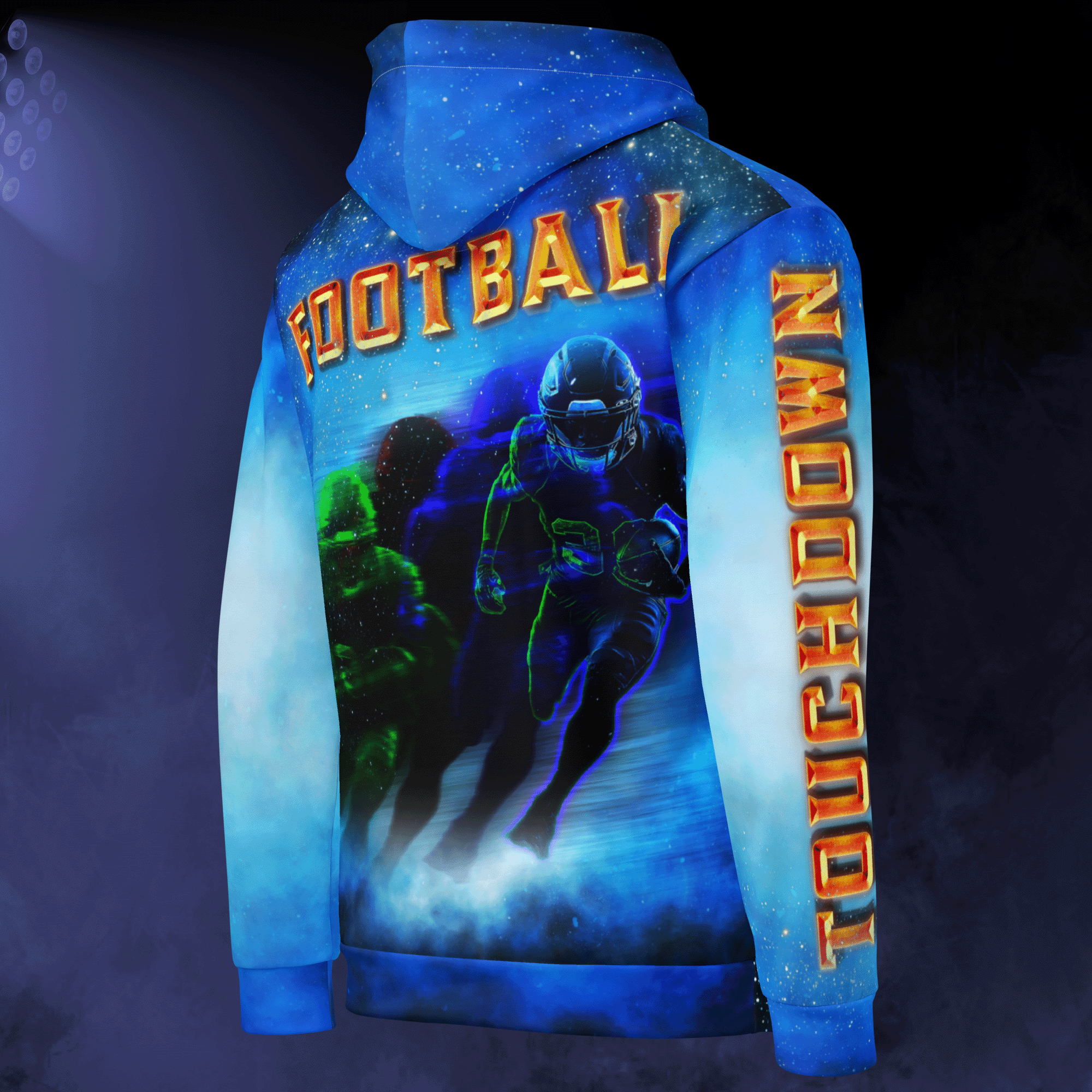 Football Season Cotton Hoodie