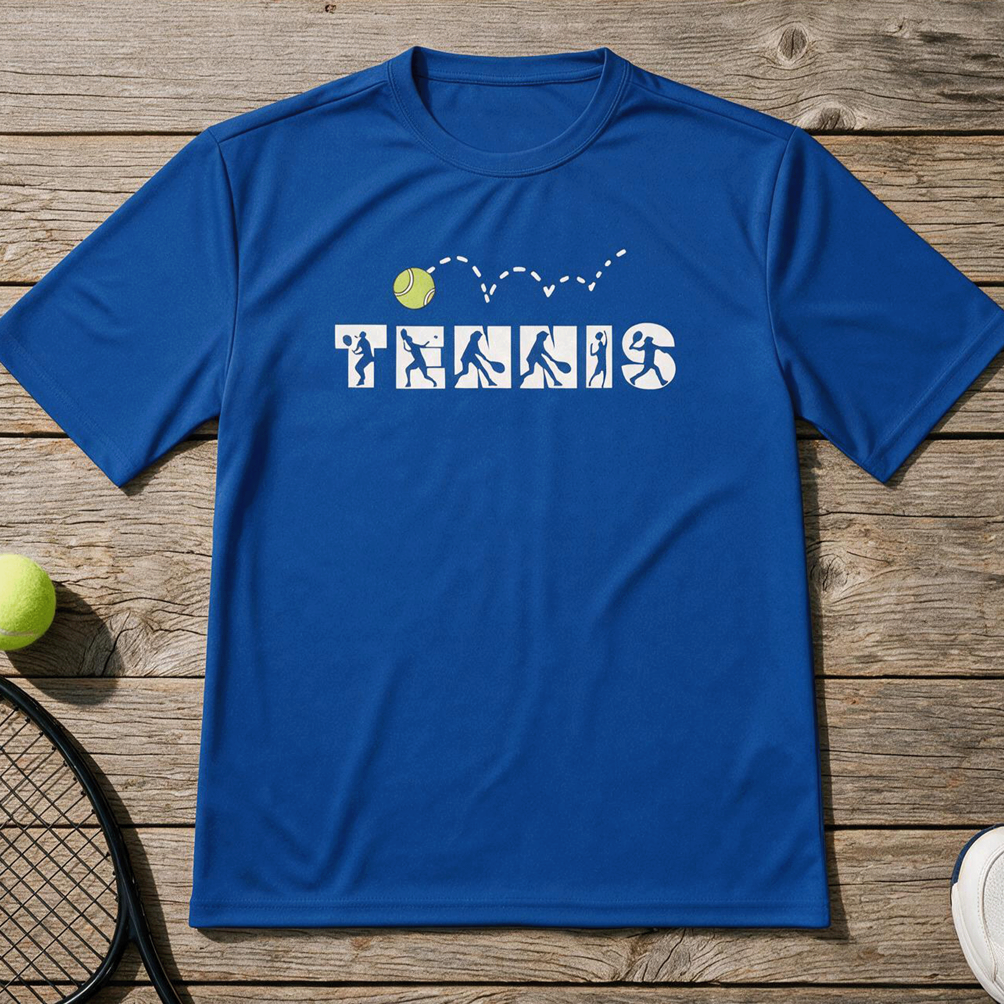 Tennis Moisture-Wicking Tee