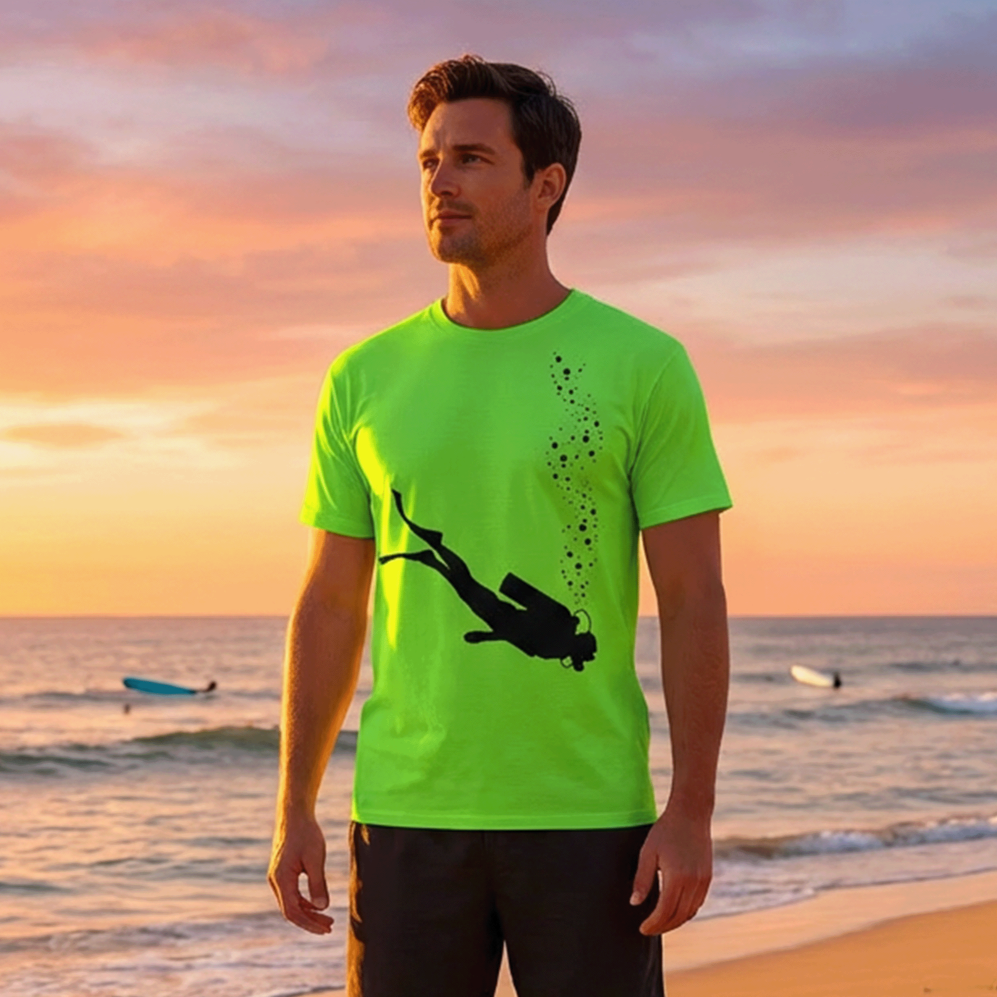 Scuba Diver Sports DryBlend® T-Shirt