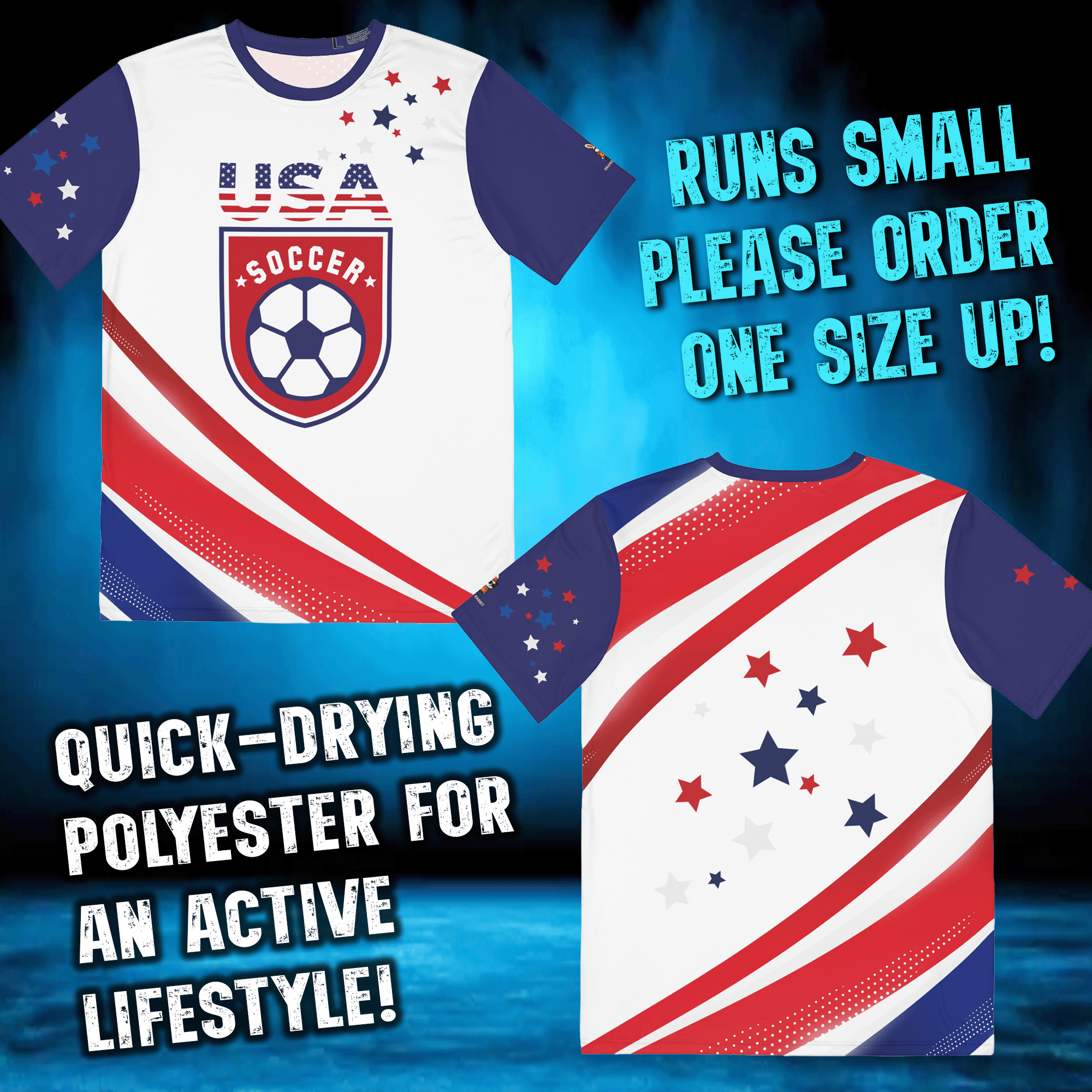 USA Soccer Men's Moisture-wicking Tee