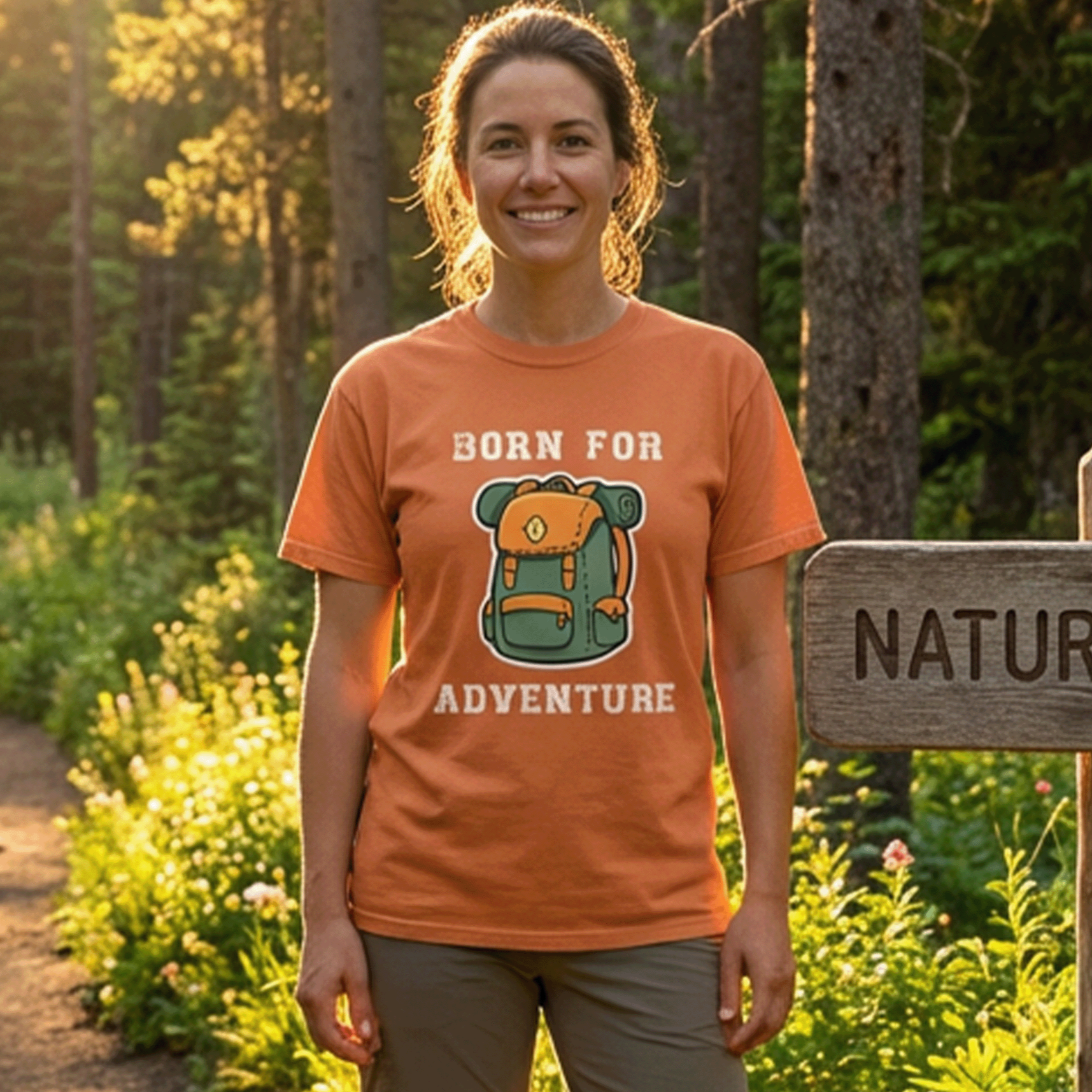 Born for Adventure T-shirt