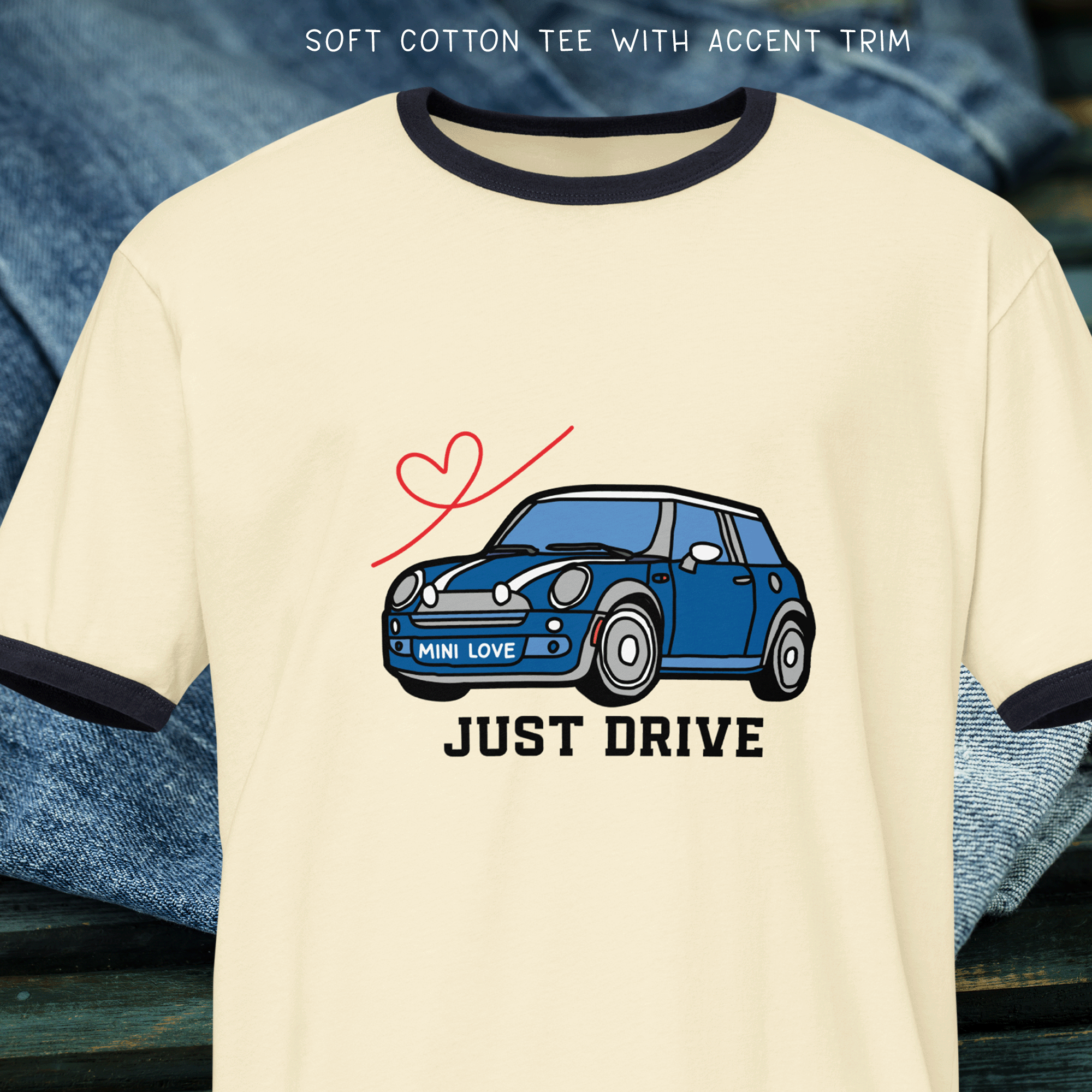 Mini Retro Next Level Ringer Tee