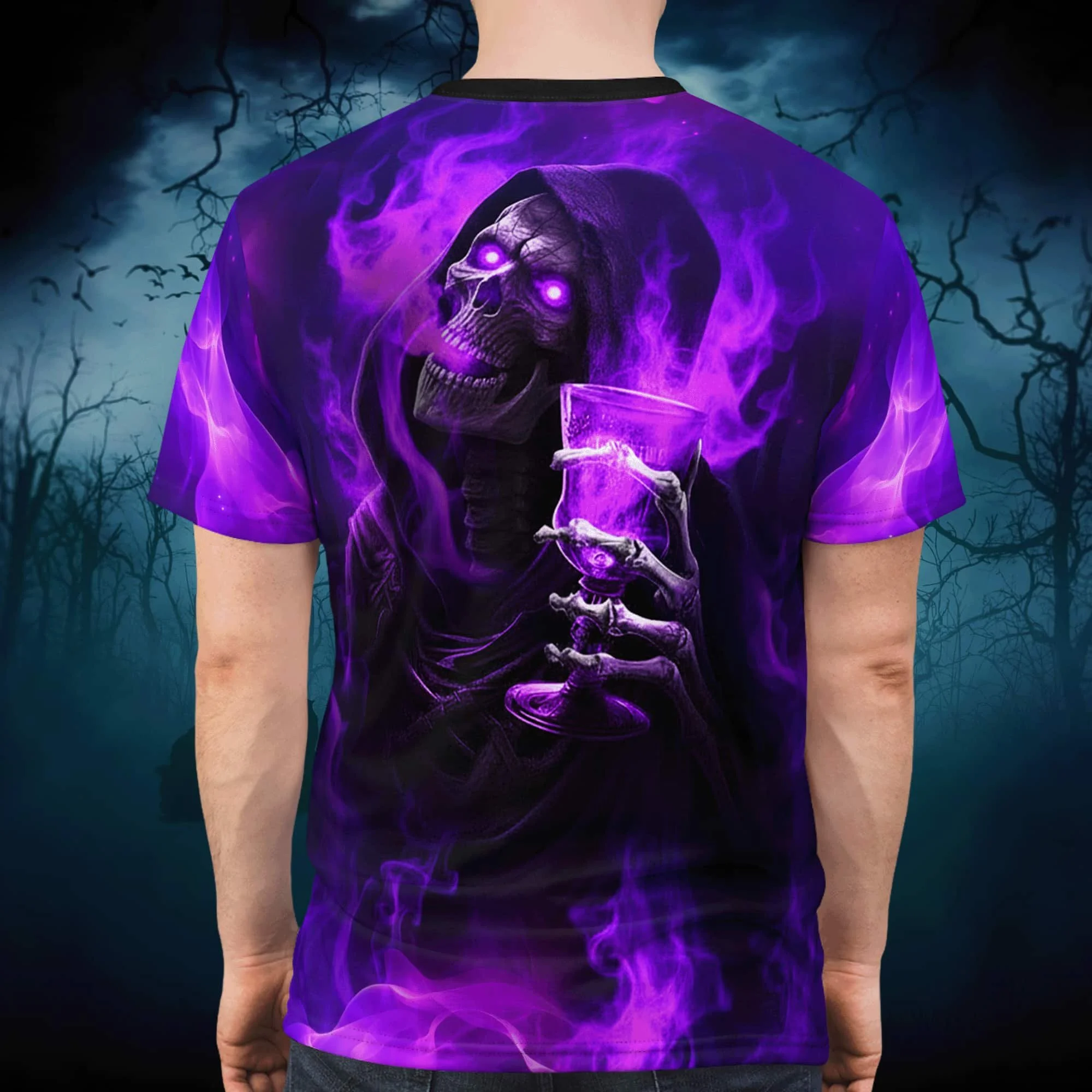 Purple Reaper All-Over Print Tee