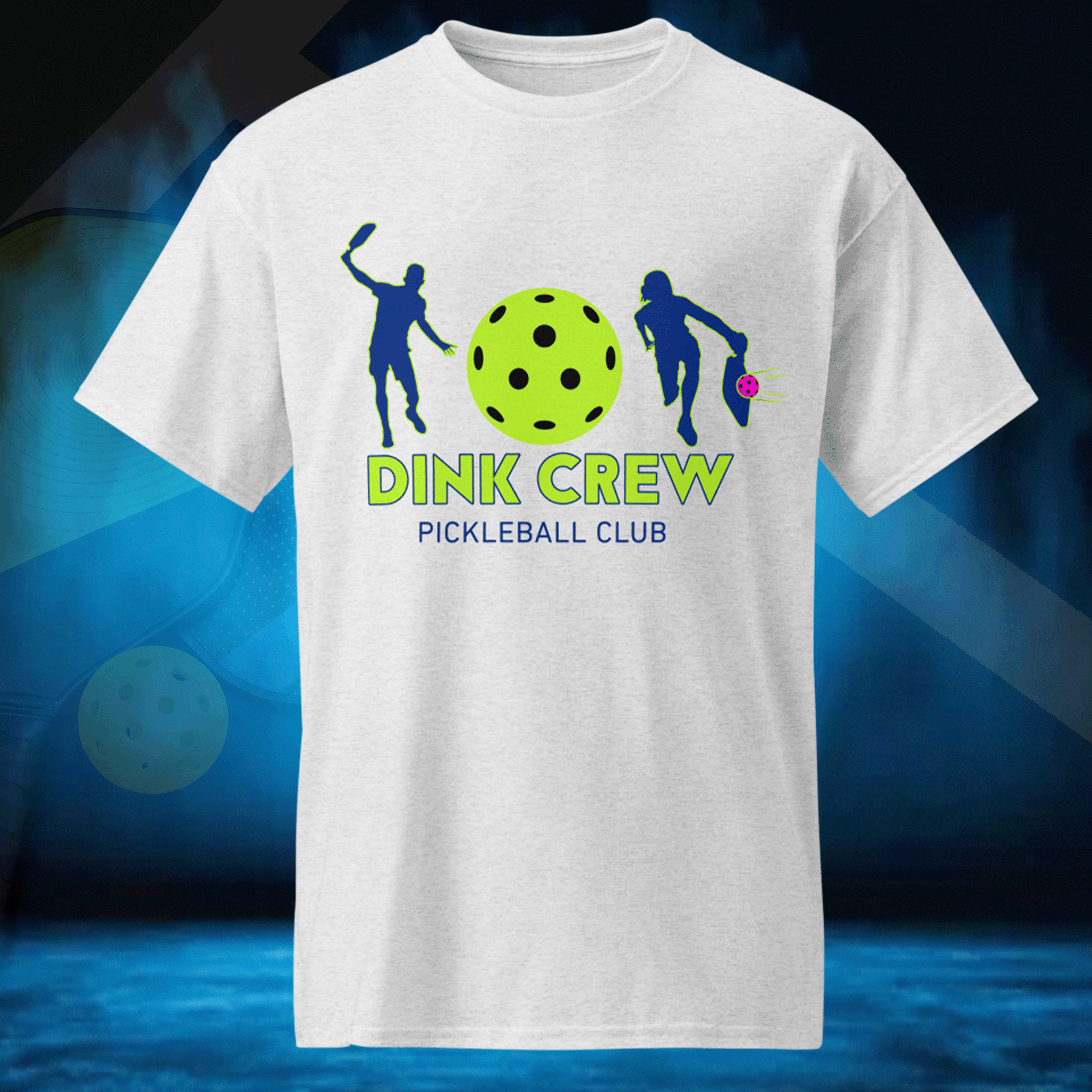 DINK CREW Pickleball Club Moisture-Wicking DryBlend® T-Shirt