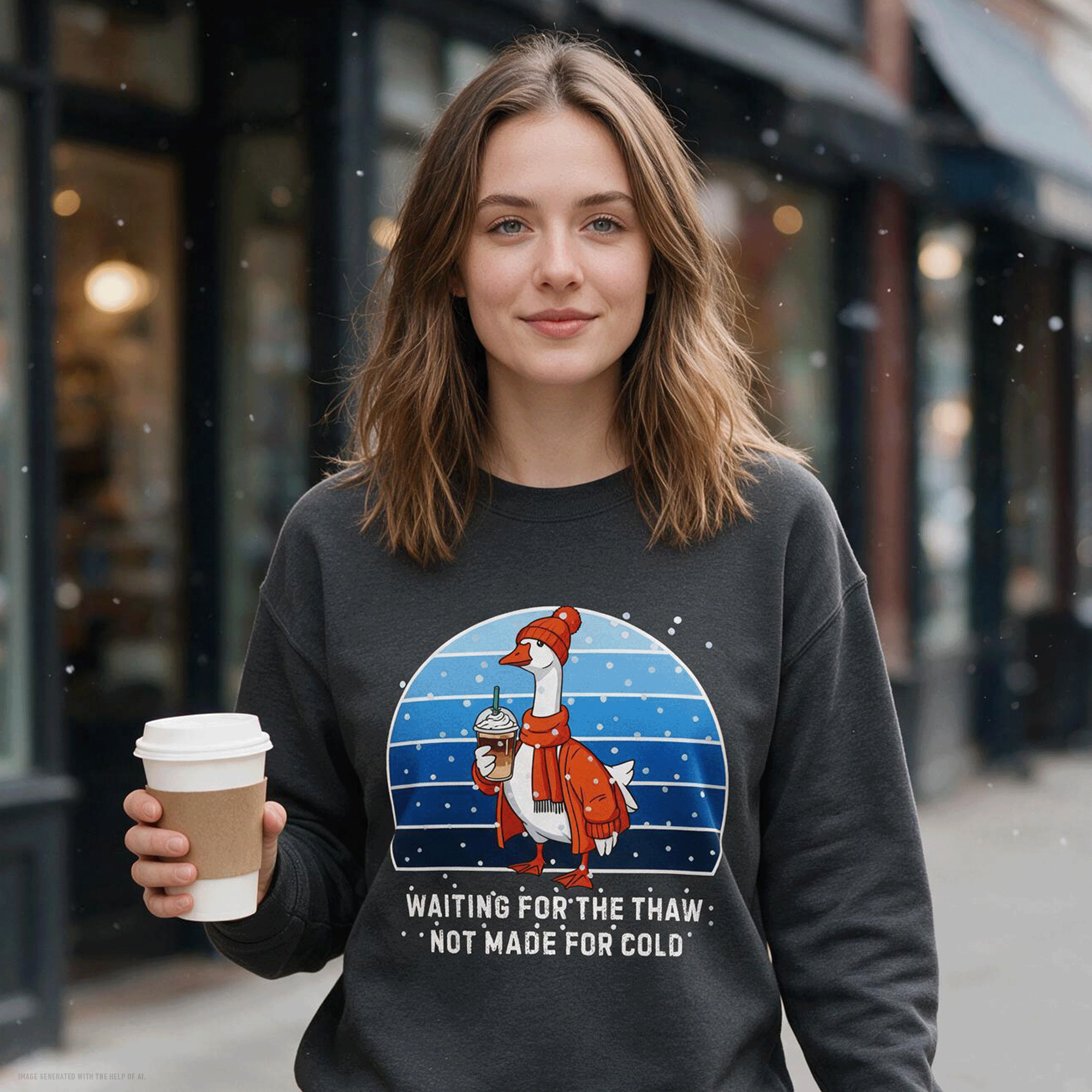 Silly Goose Winter Sweatshirt
