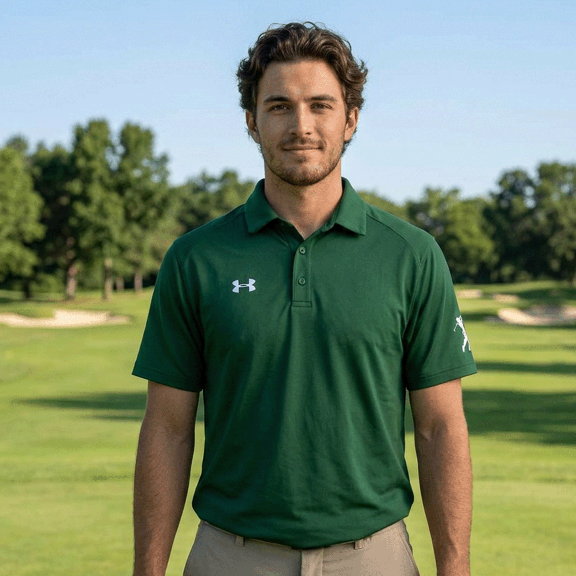 Embroidered Men's Performance Under Armour® Athletic Golf Shirt