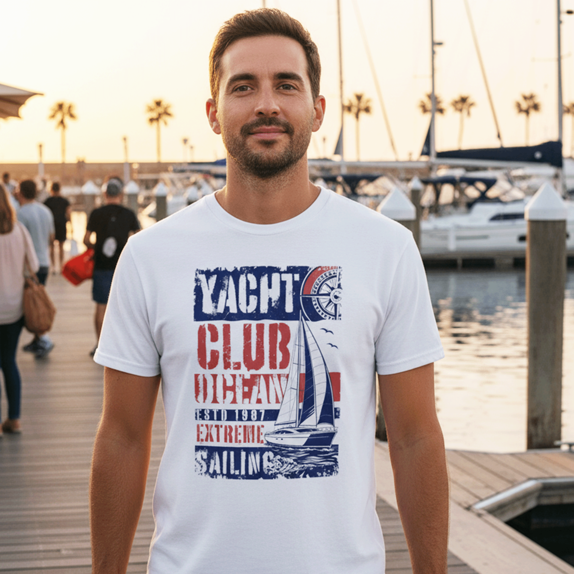 Retro Sailing T-shirt