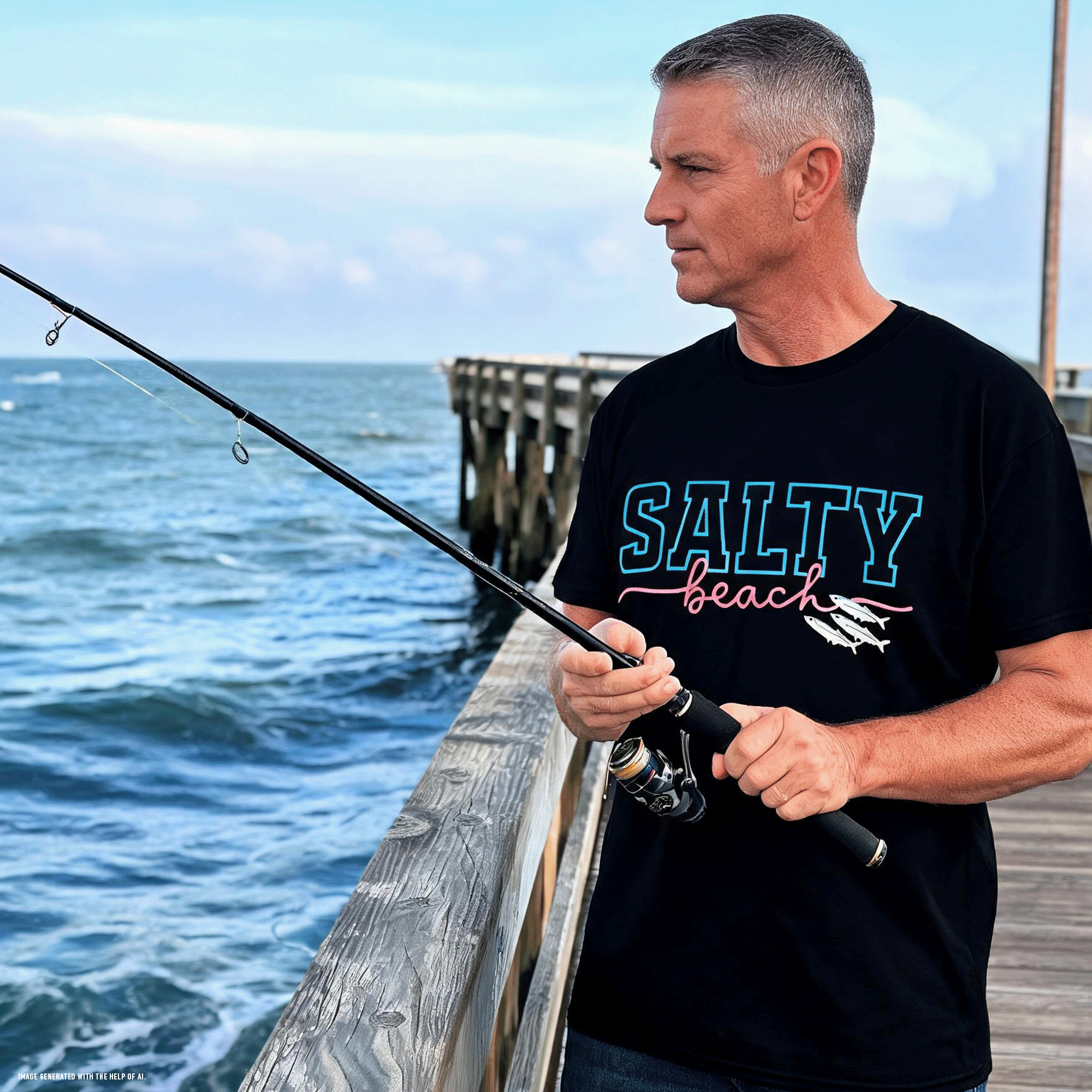 Salty Beach Dryblend® Summer T-Shirt