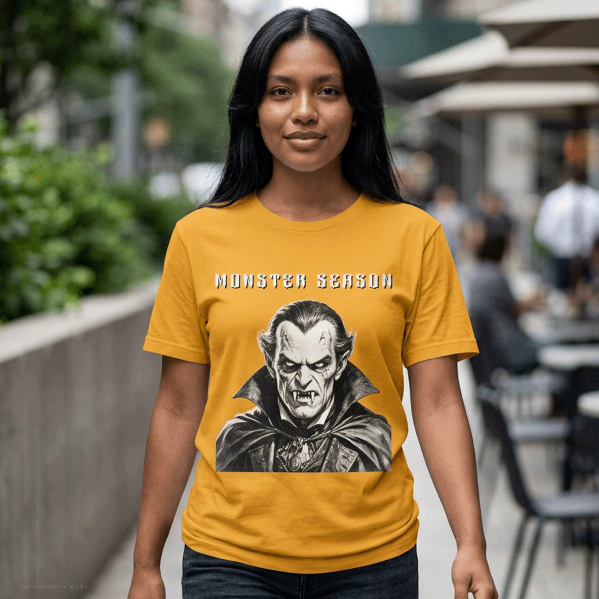 Monster Season Vampire Recycled Tri-Blend Tee