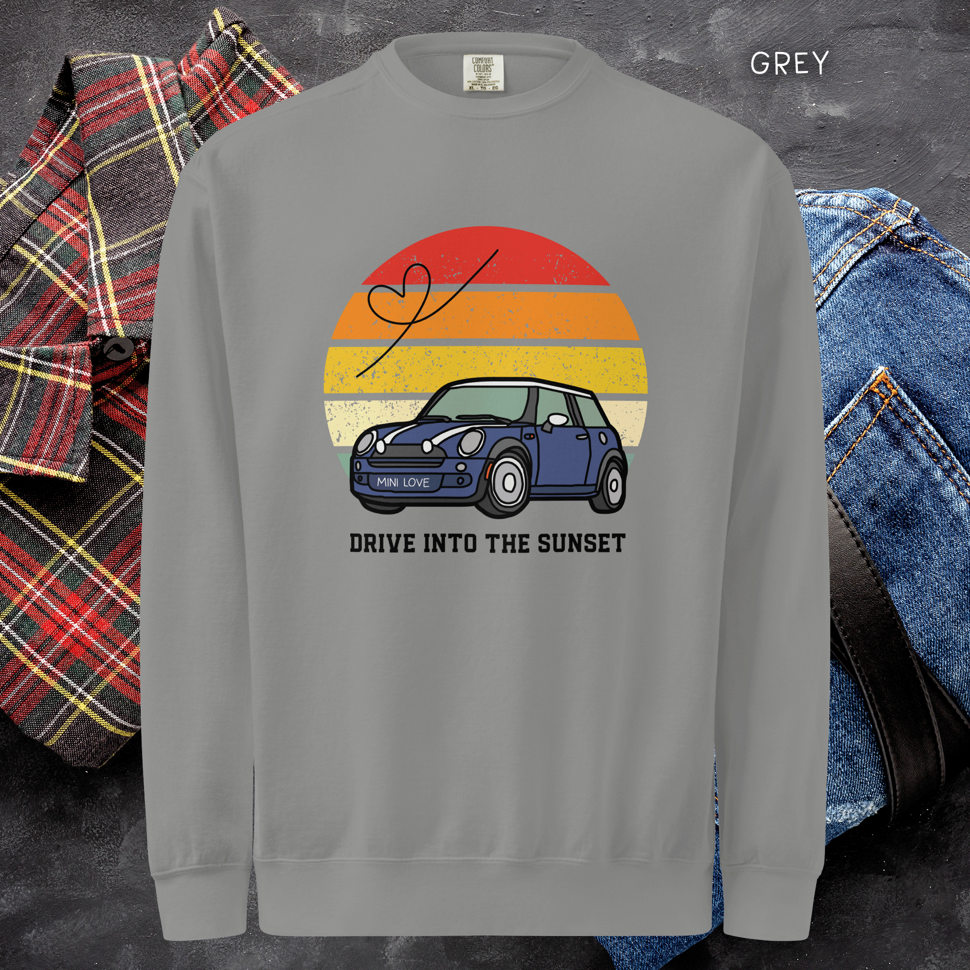 Mini Drive into the Sunset Sweatshirt