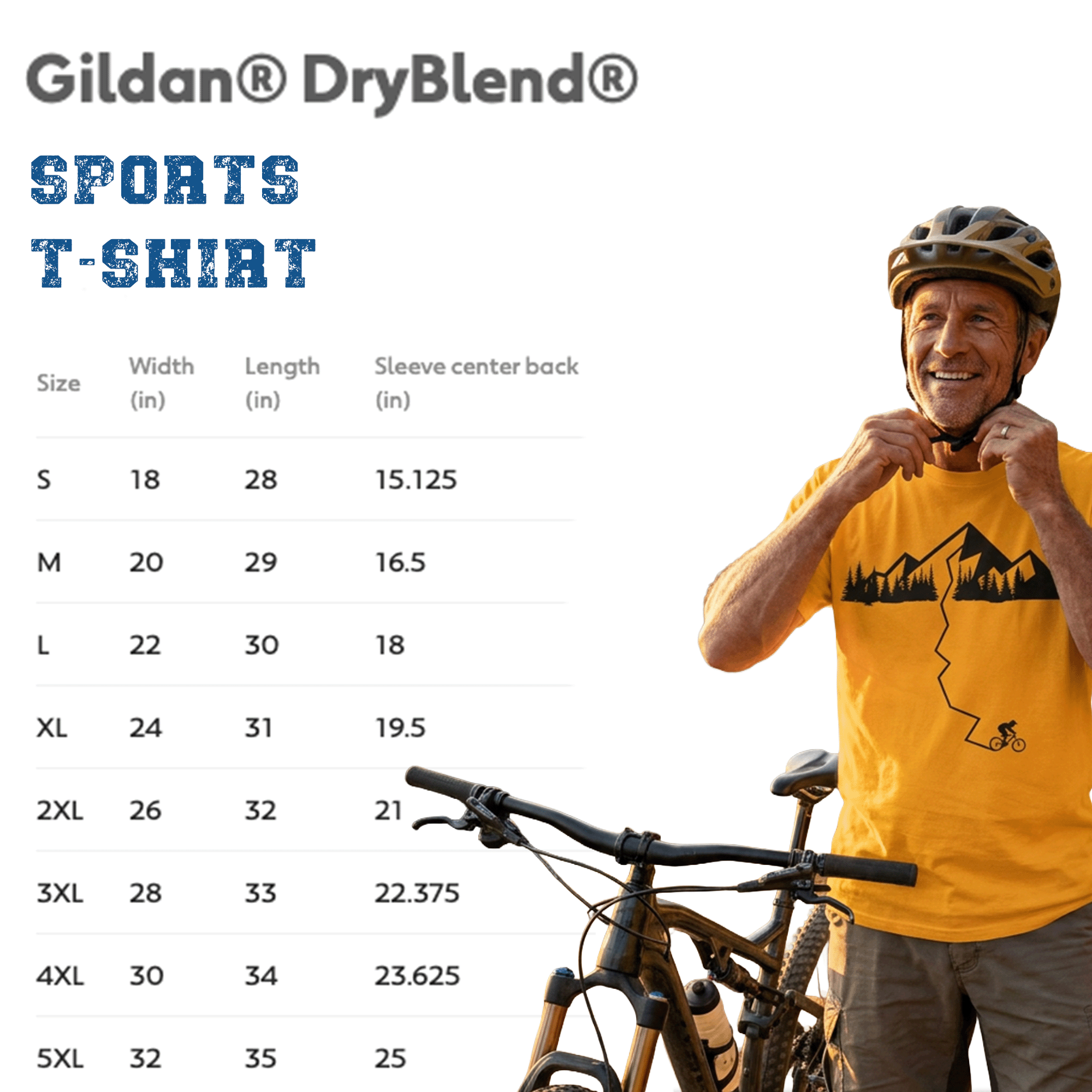 Mountain Biker Minimalist Tee