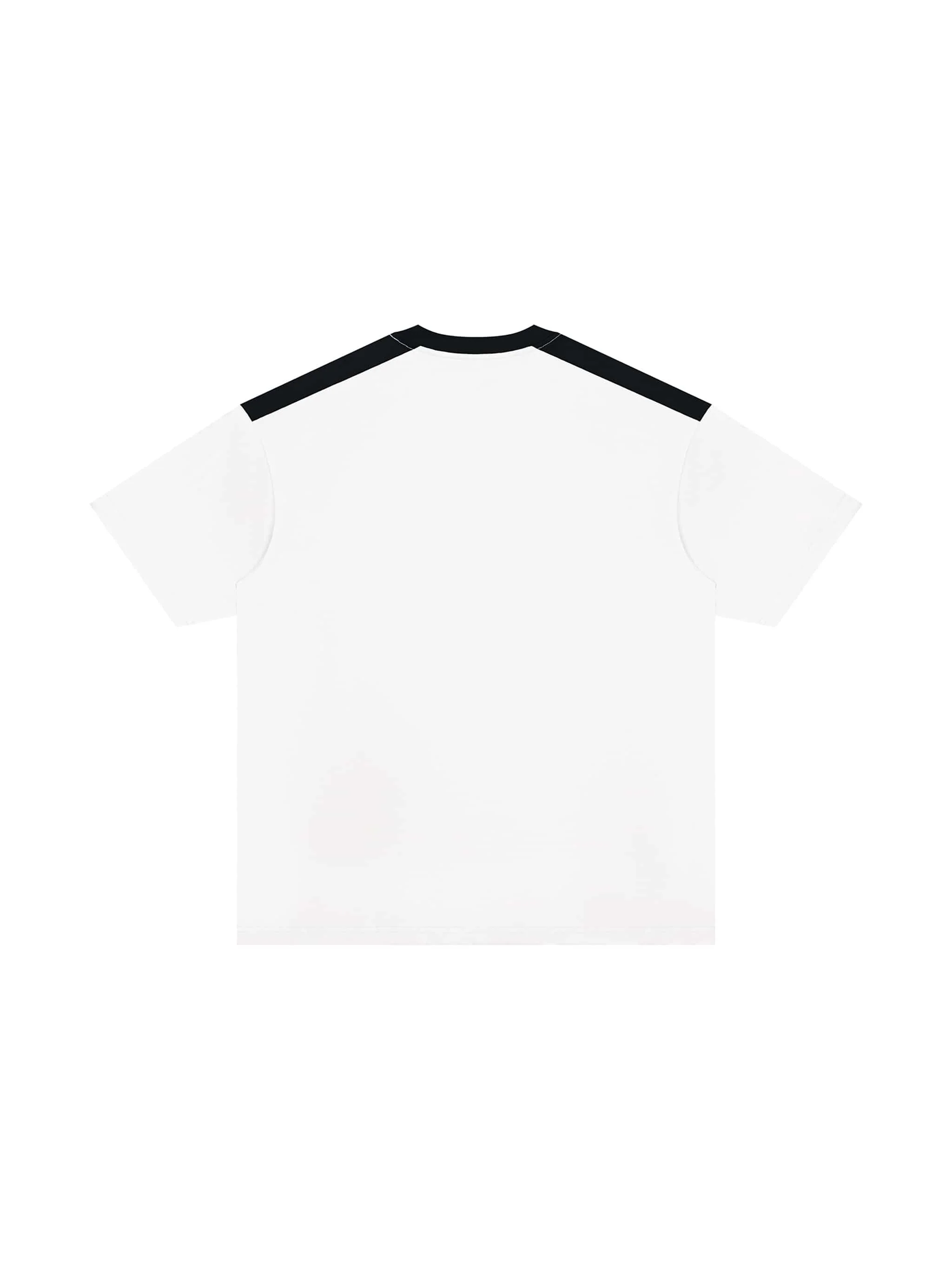 Orange Rabbit Unisex Color Block Loose T-Shirt