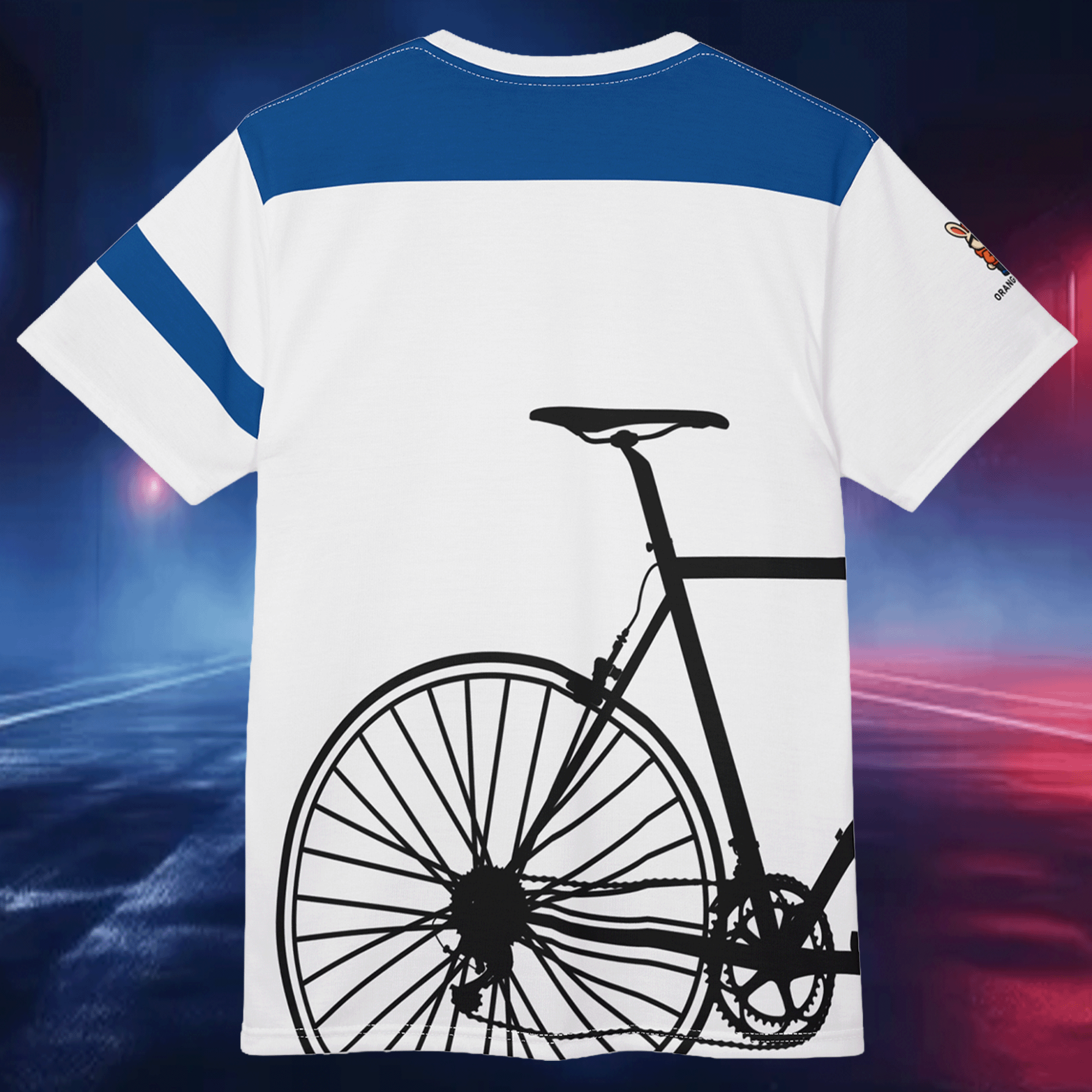 Cycling All Over Print Moisture-Wicking Unisex Tee