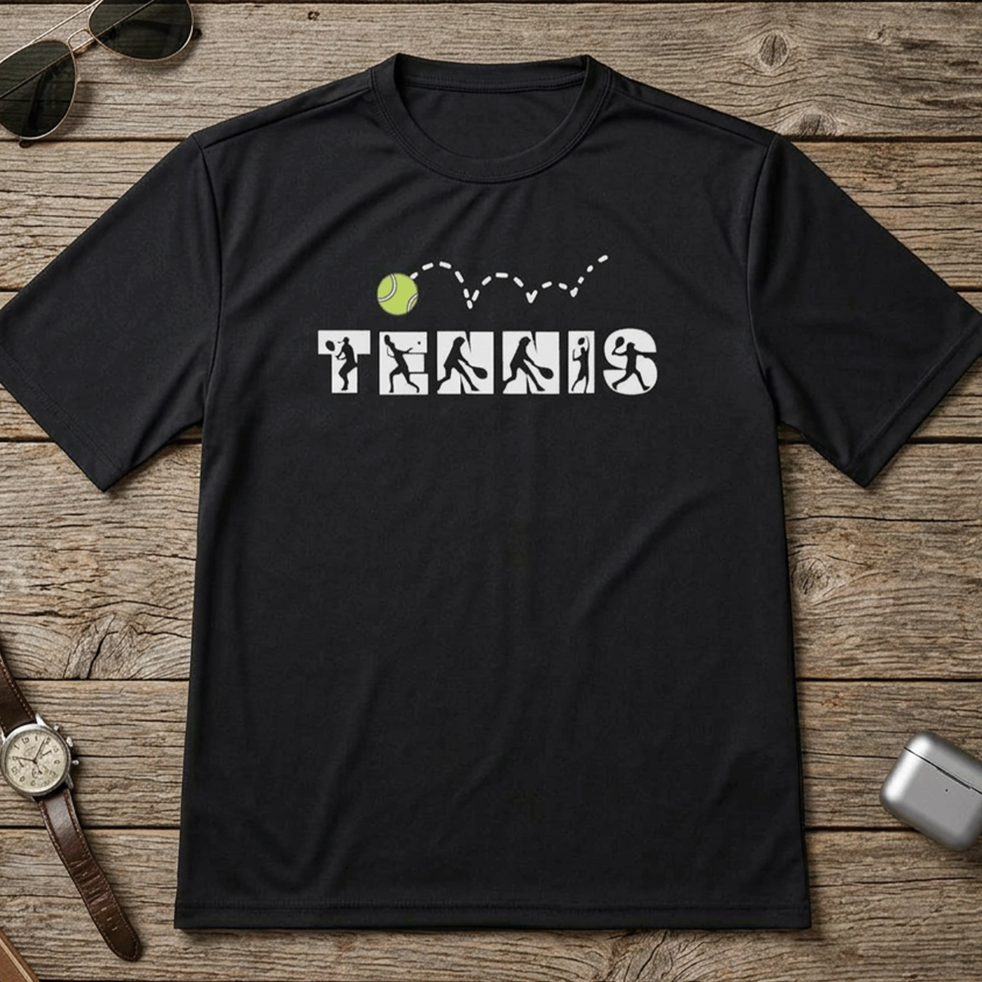 Tennis Moisture-Wicking Tee