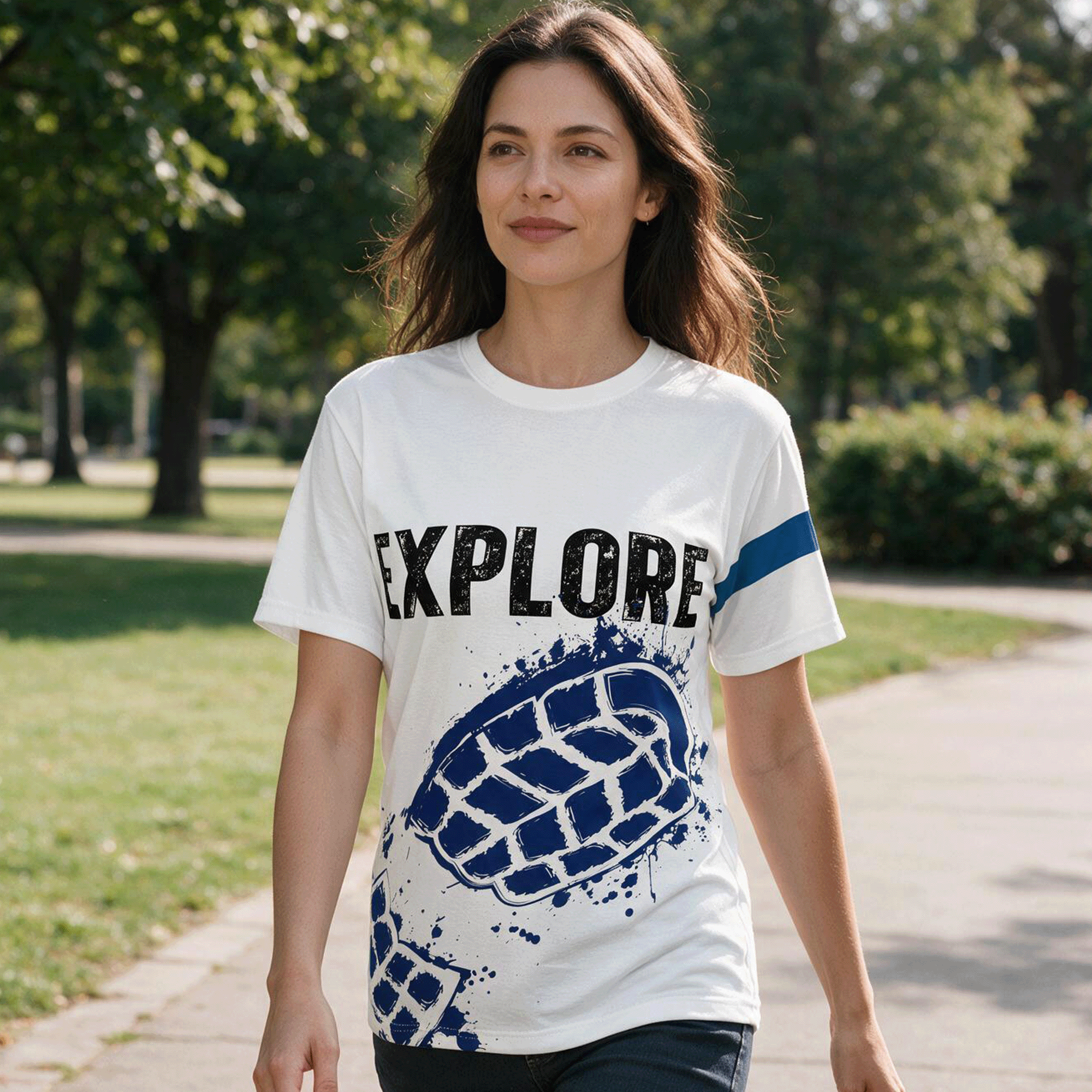 Explore Live 4 Adventure Unisex Graphic Tee