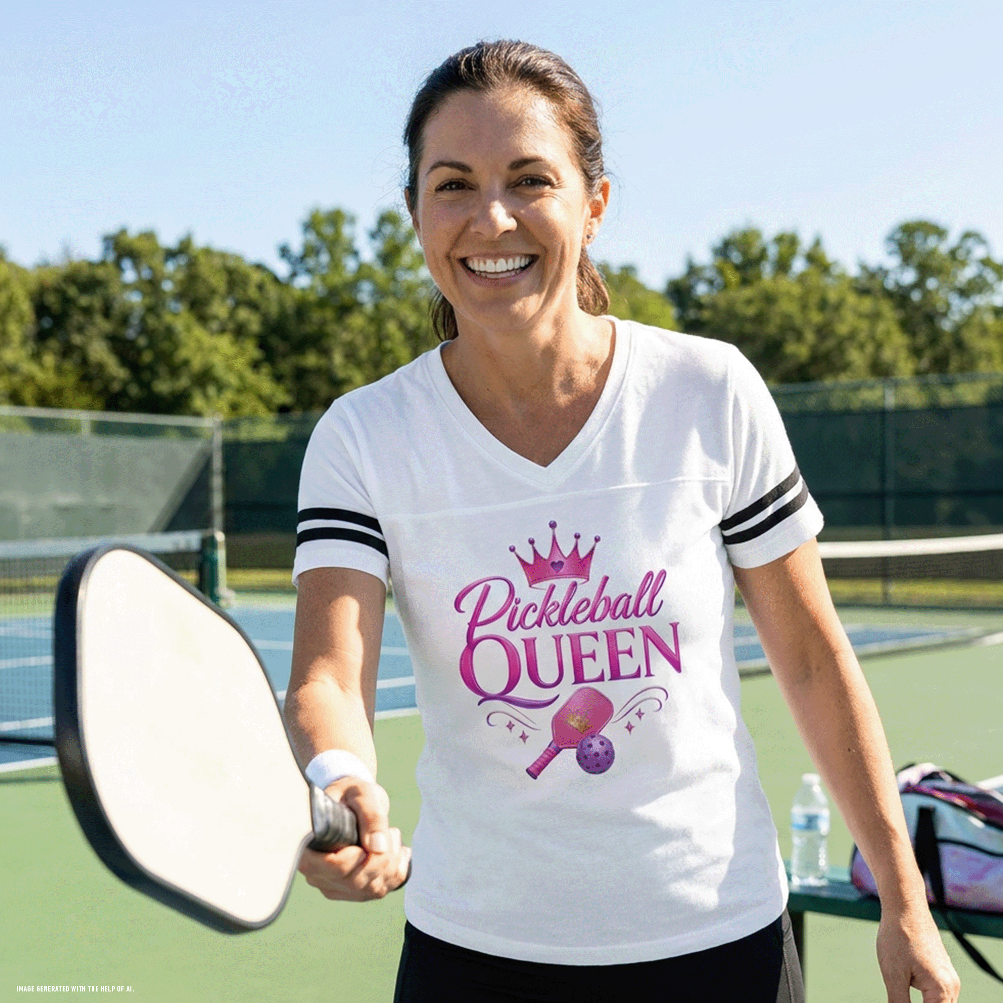 Pickleball Queen Women’s Sport T-Shirt