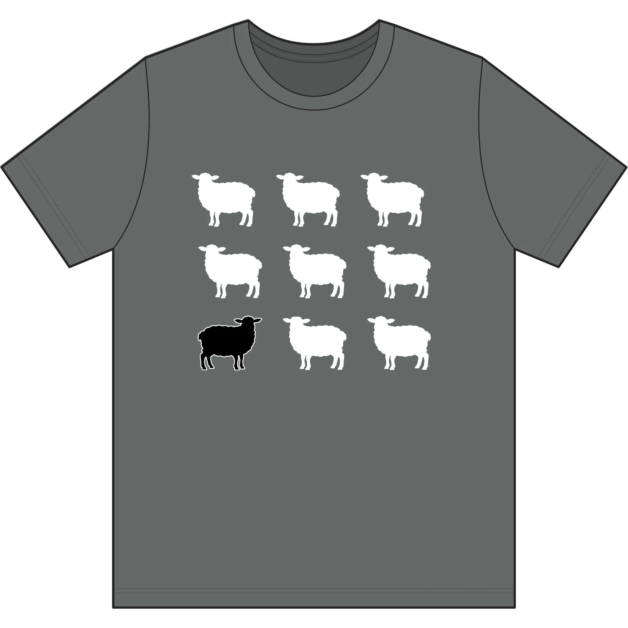 Black Sheep Recycled Cotton T‑Shirt