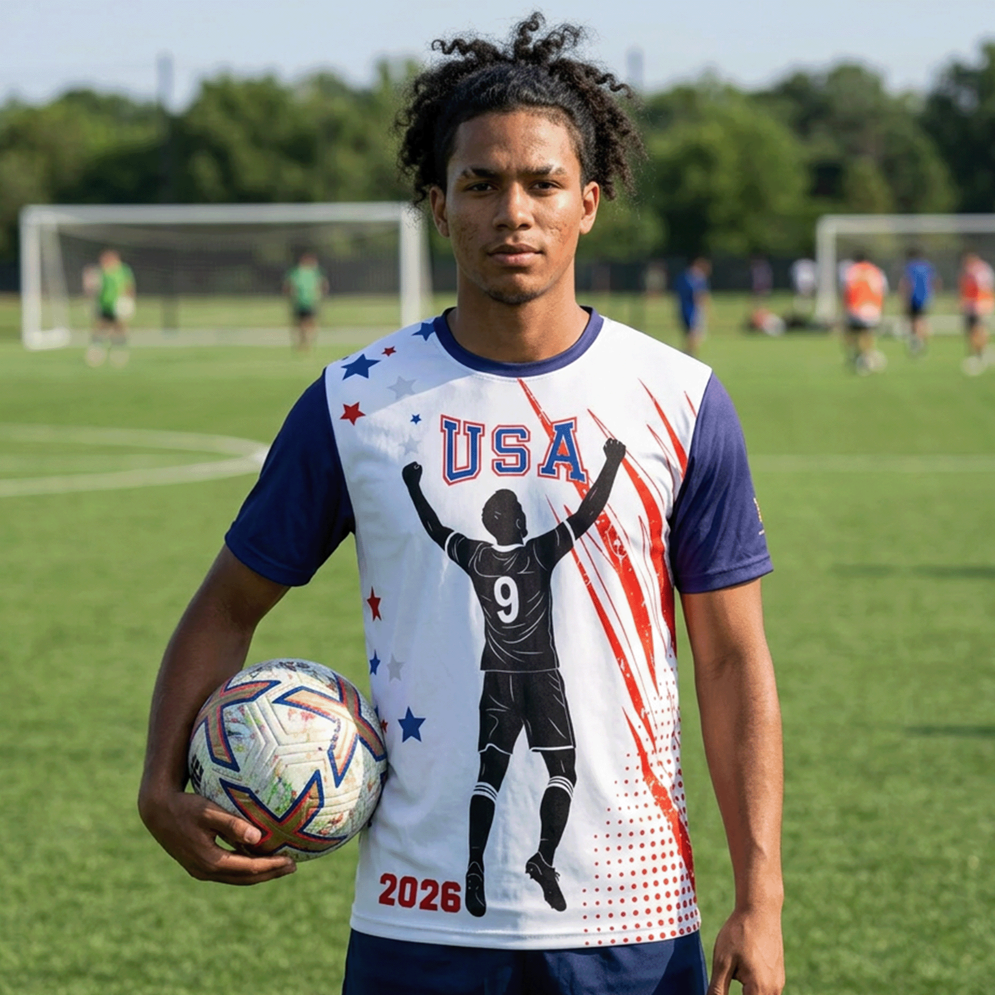 USA Soccer 2026 Men's Sports Tee
