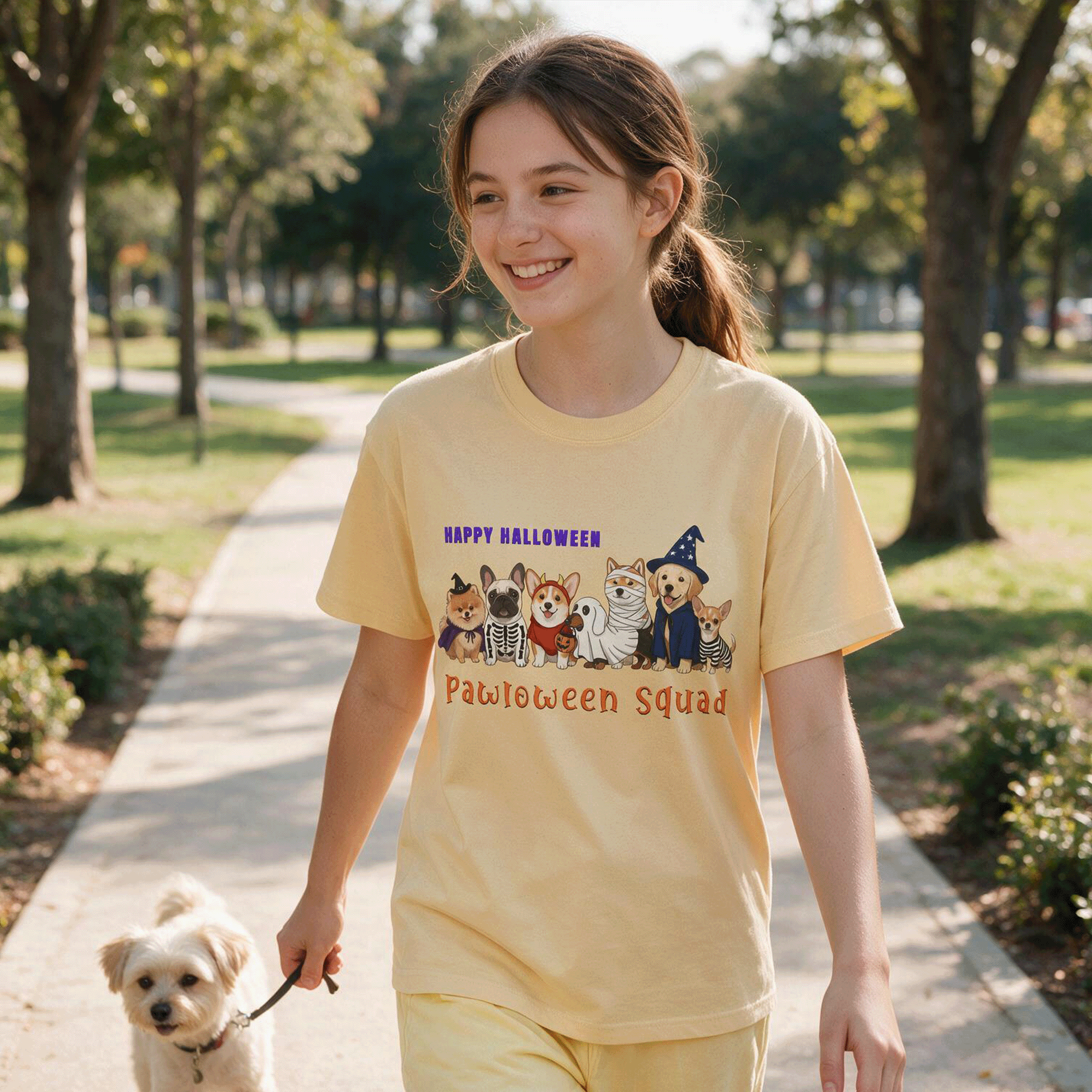 Halloween Dogs in Costume T-Shirt