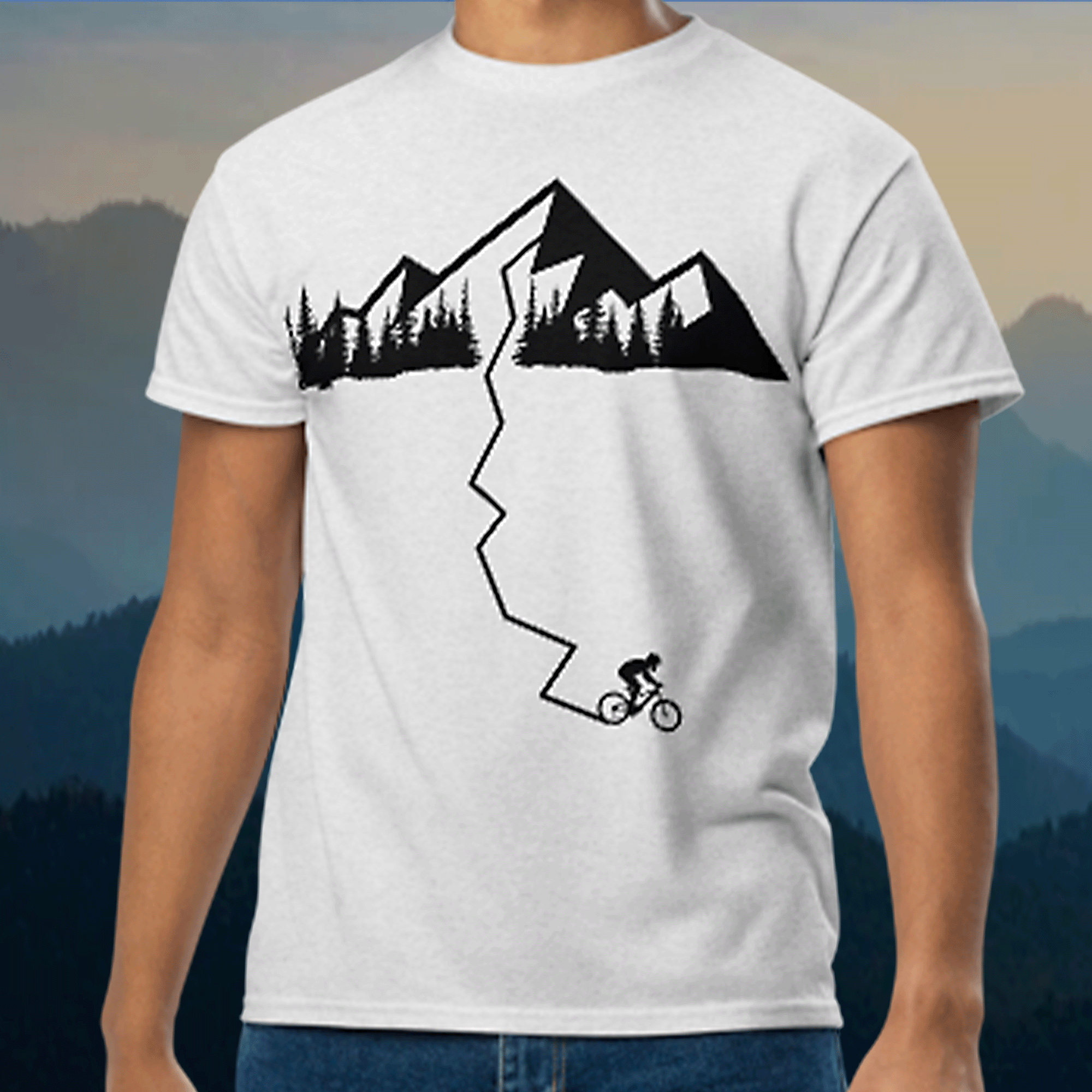 Mountain Biker DryBlend® T-Shirt