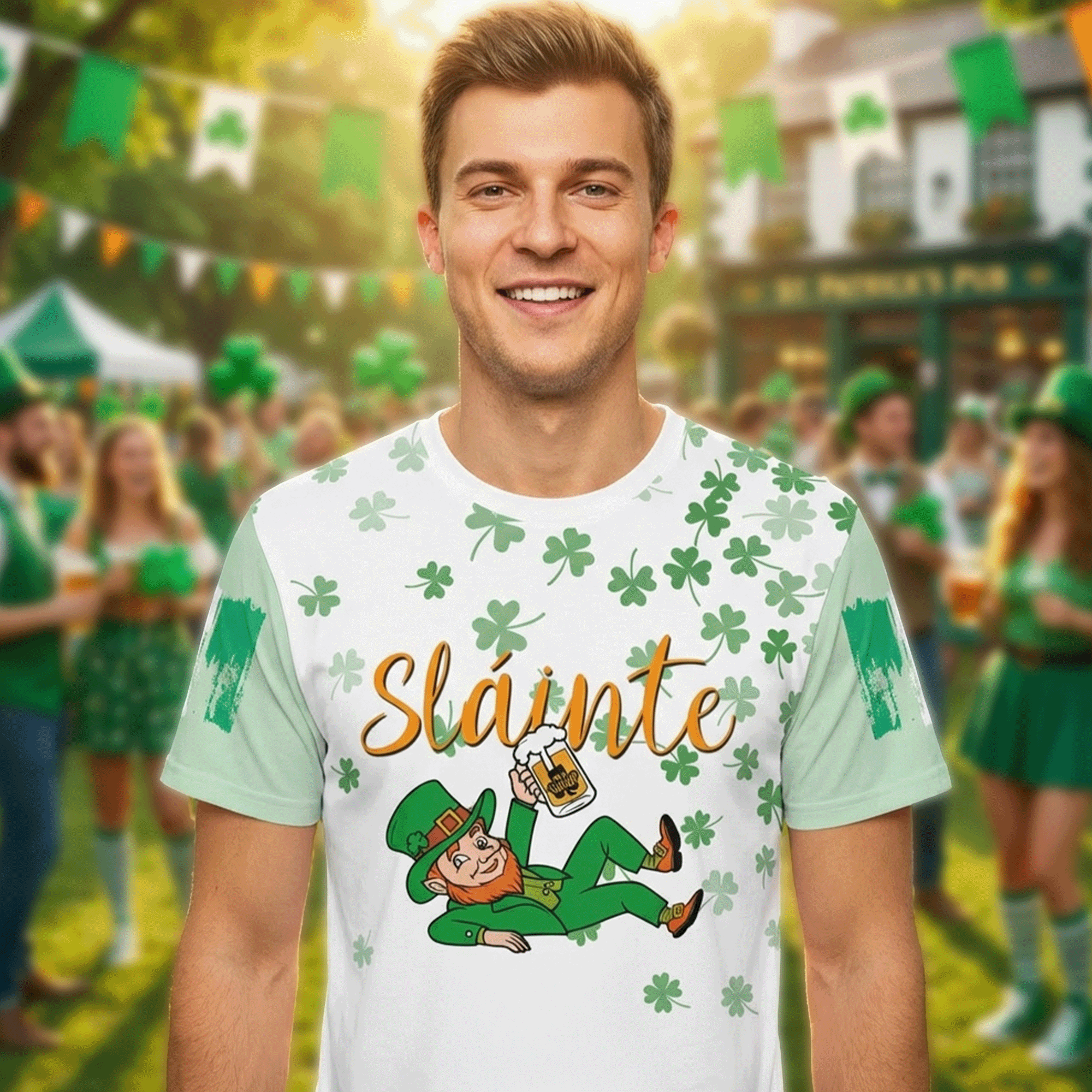 Irish Slainte Men's T-shirt