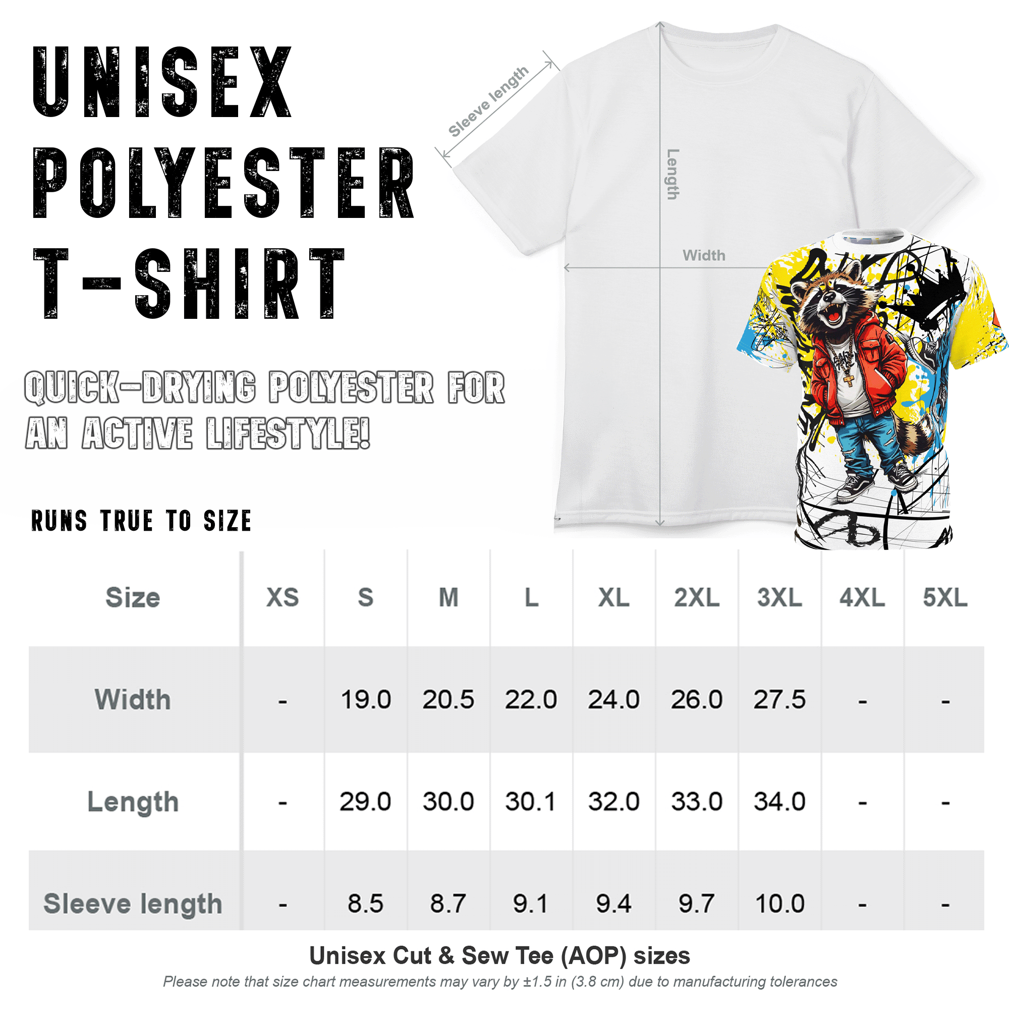 Graffiti Raccoon Poly Tee 2.png