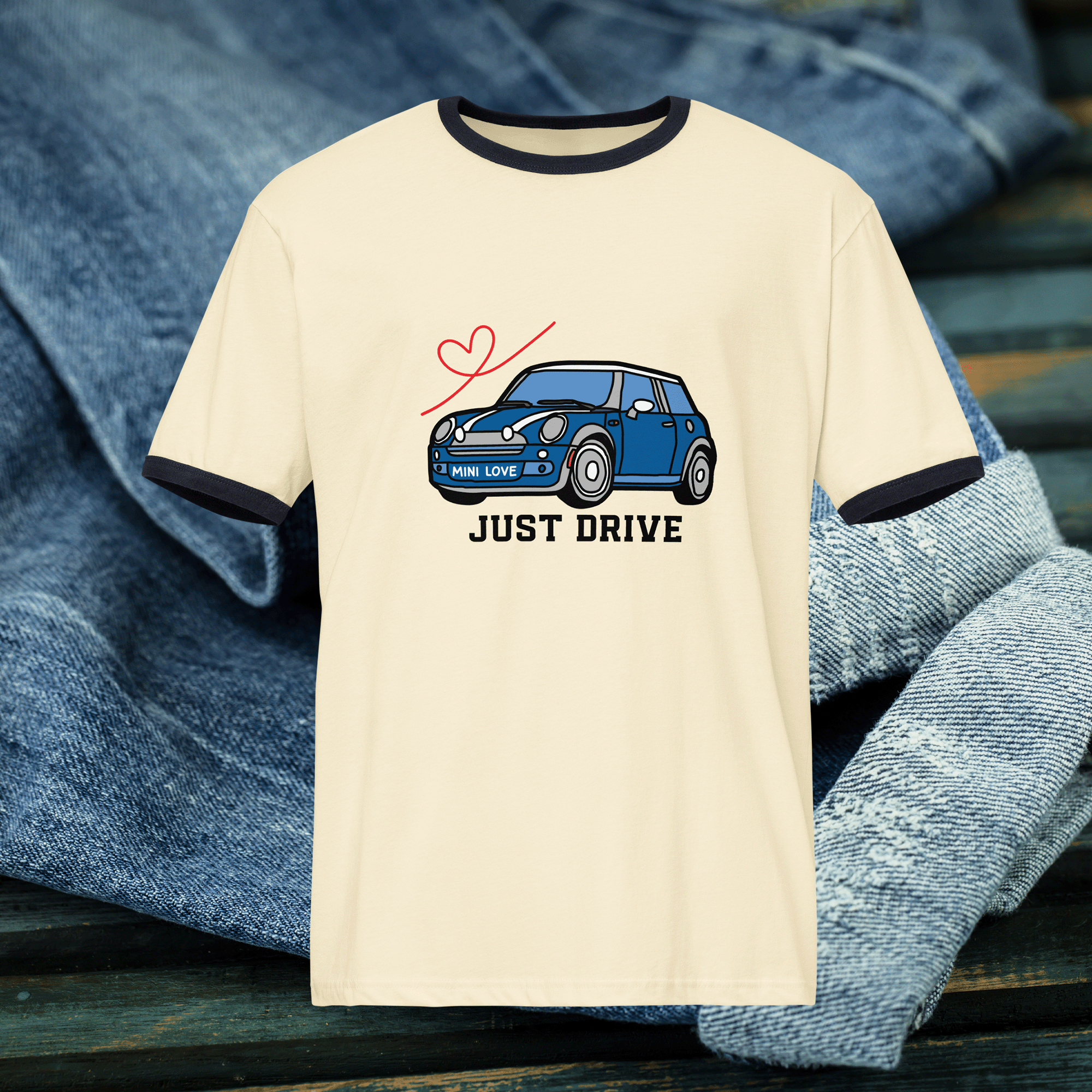 Mini Retro Next Level Ringer Tee