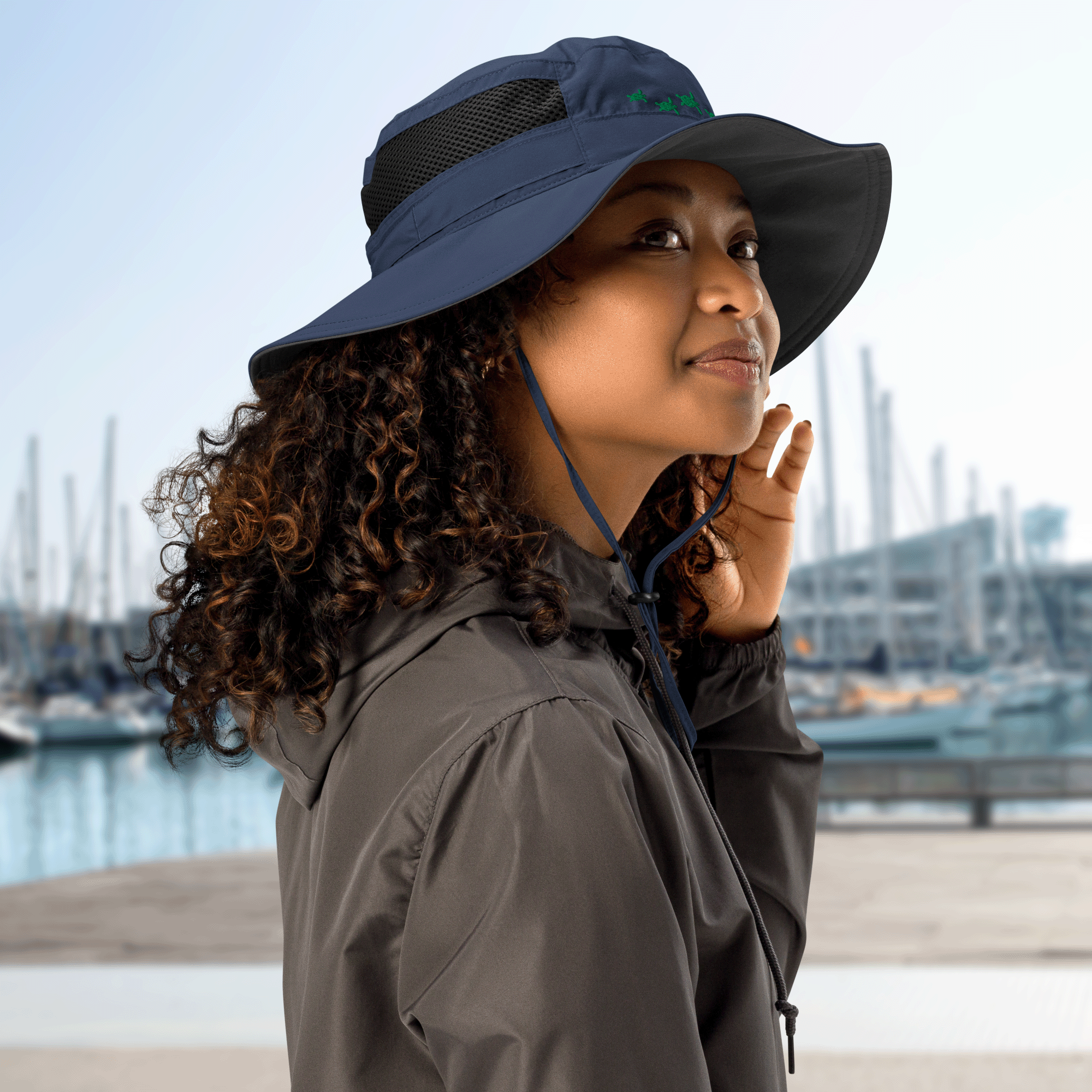 Green Seaturtles Columbia Bora Bora Hat