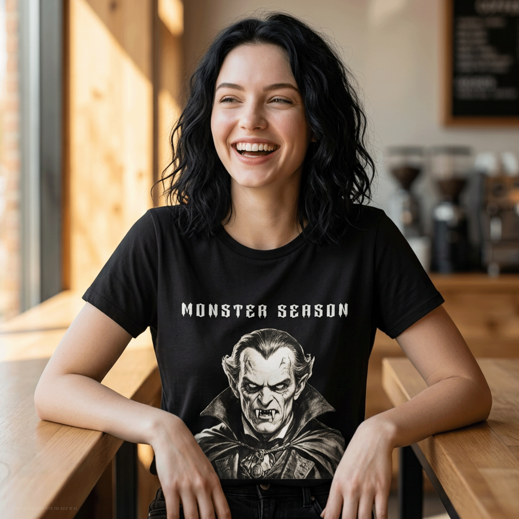 Monster Season Vampire Recycled Tri-Blend Tee