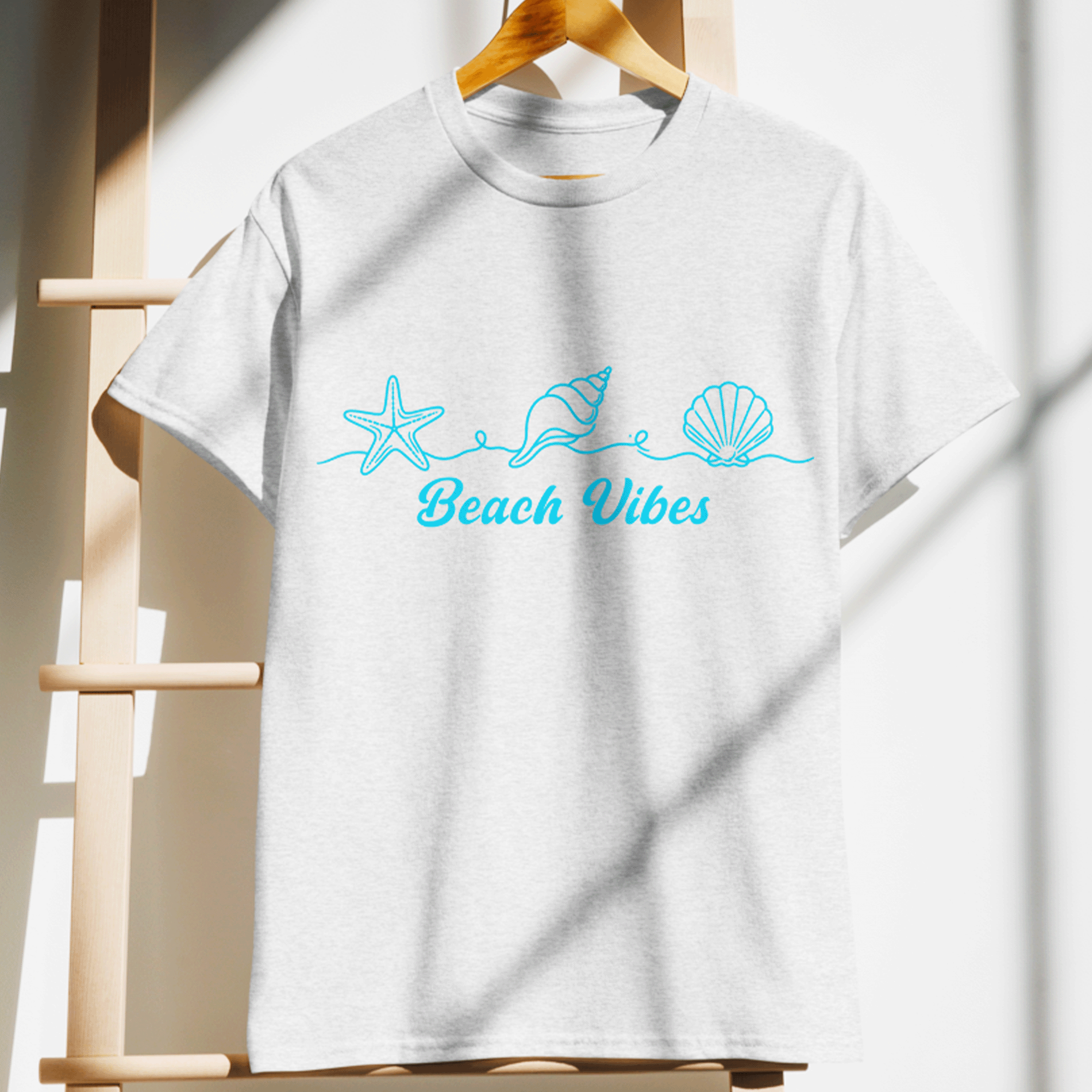 Beach Vibes Minimalist DryBlend® T-Shirt
