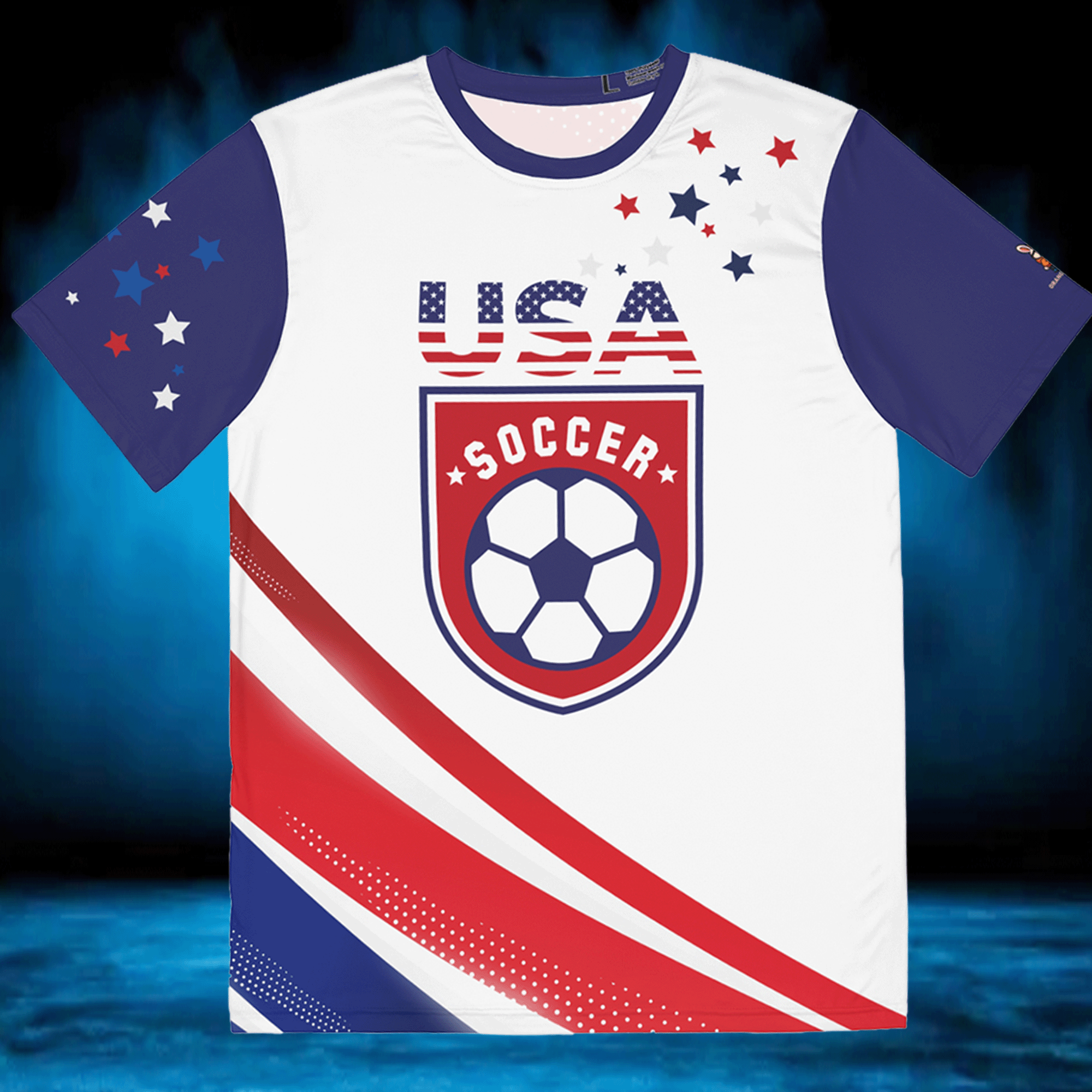 USA Soccer Men's Moisture-wicking Tee