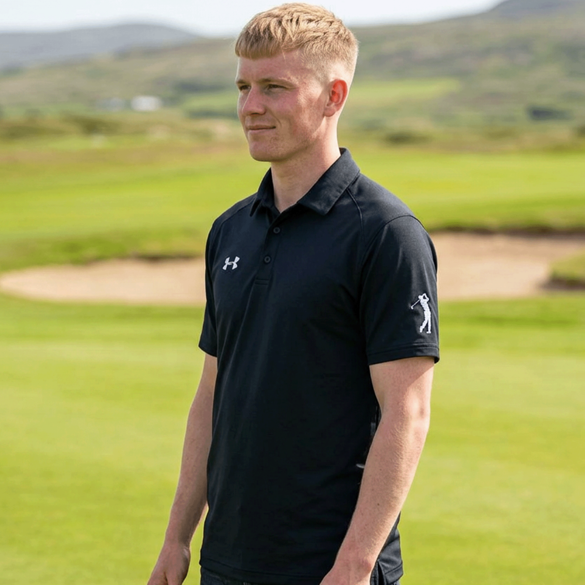 Embroidered Men's Performance Under Armour® Athletic Golf Shirt